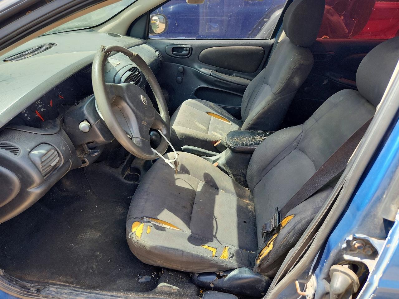 2003 Dodge Neon Синий vin: 1B3ES26C83D184437