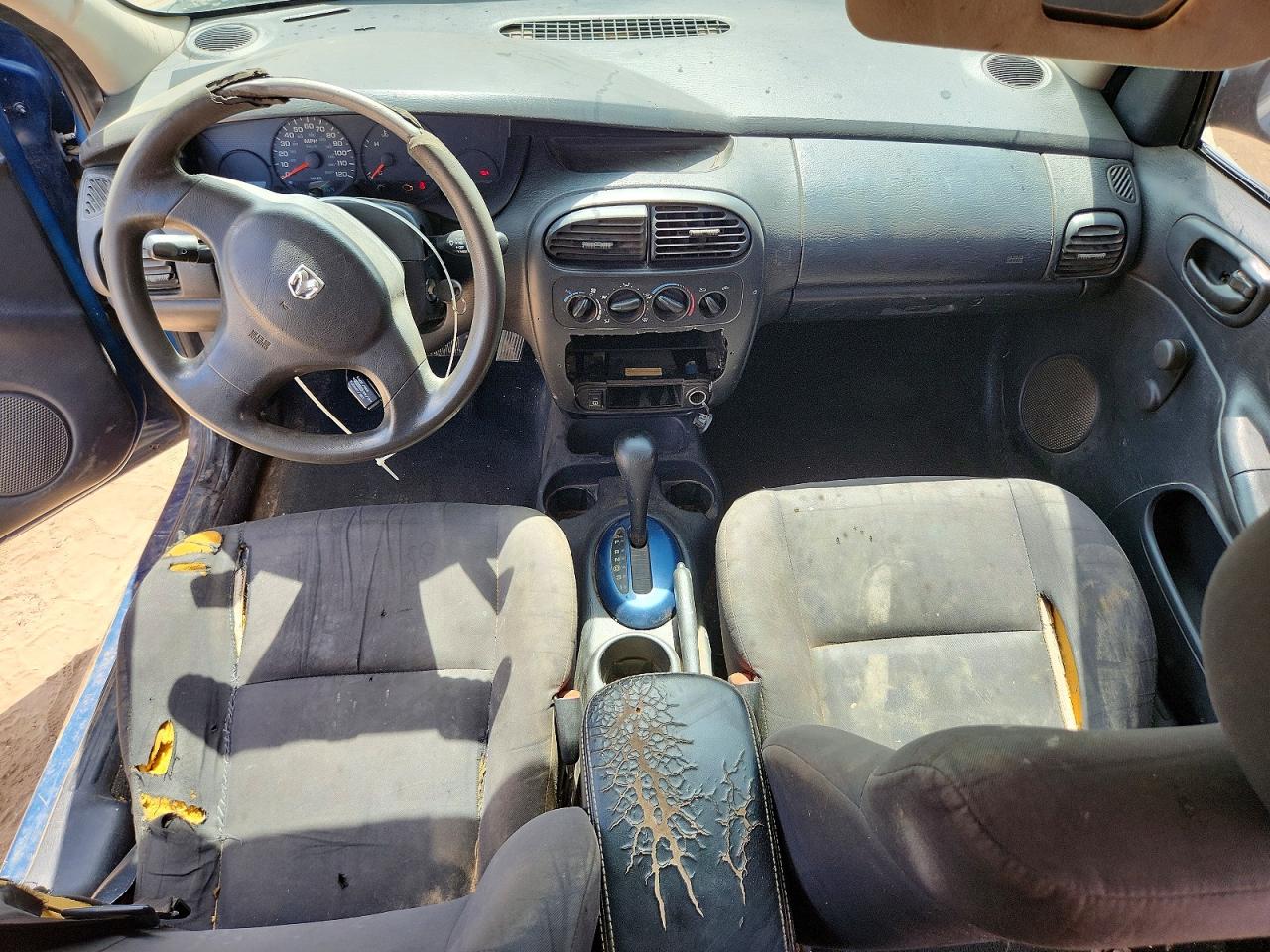 2003 Dodge Neon Синий vin: 1B3ES26C83D184437
