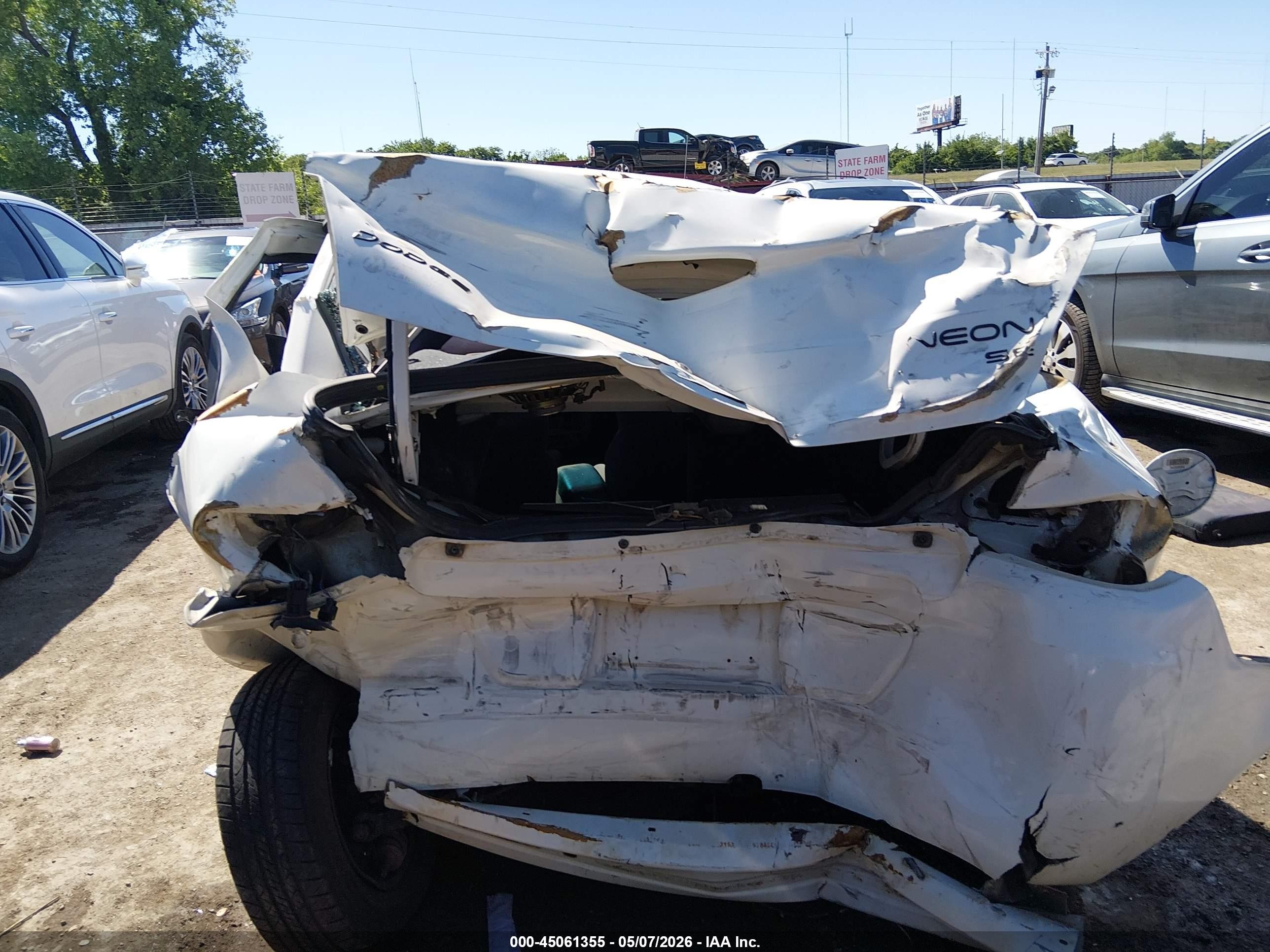 2003 Dodge Neon Se White vin: 1B3ES26C93D155951