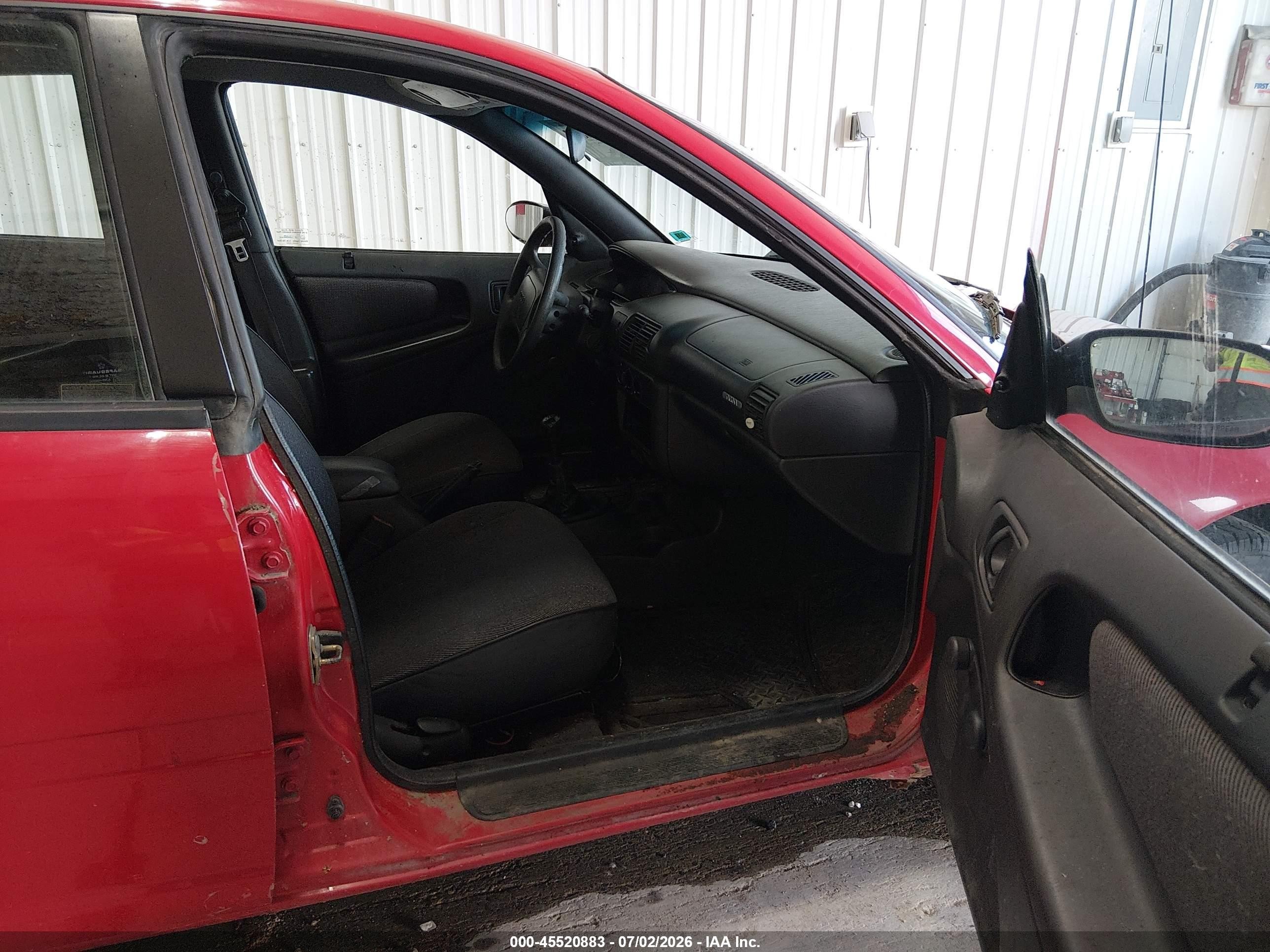 1997 Dodge Neon Ex Red vin: 1B3ES27C1VD315161