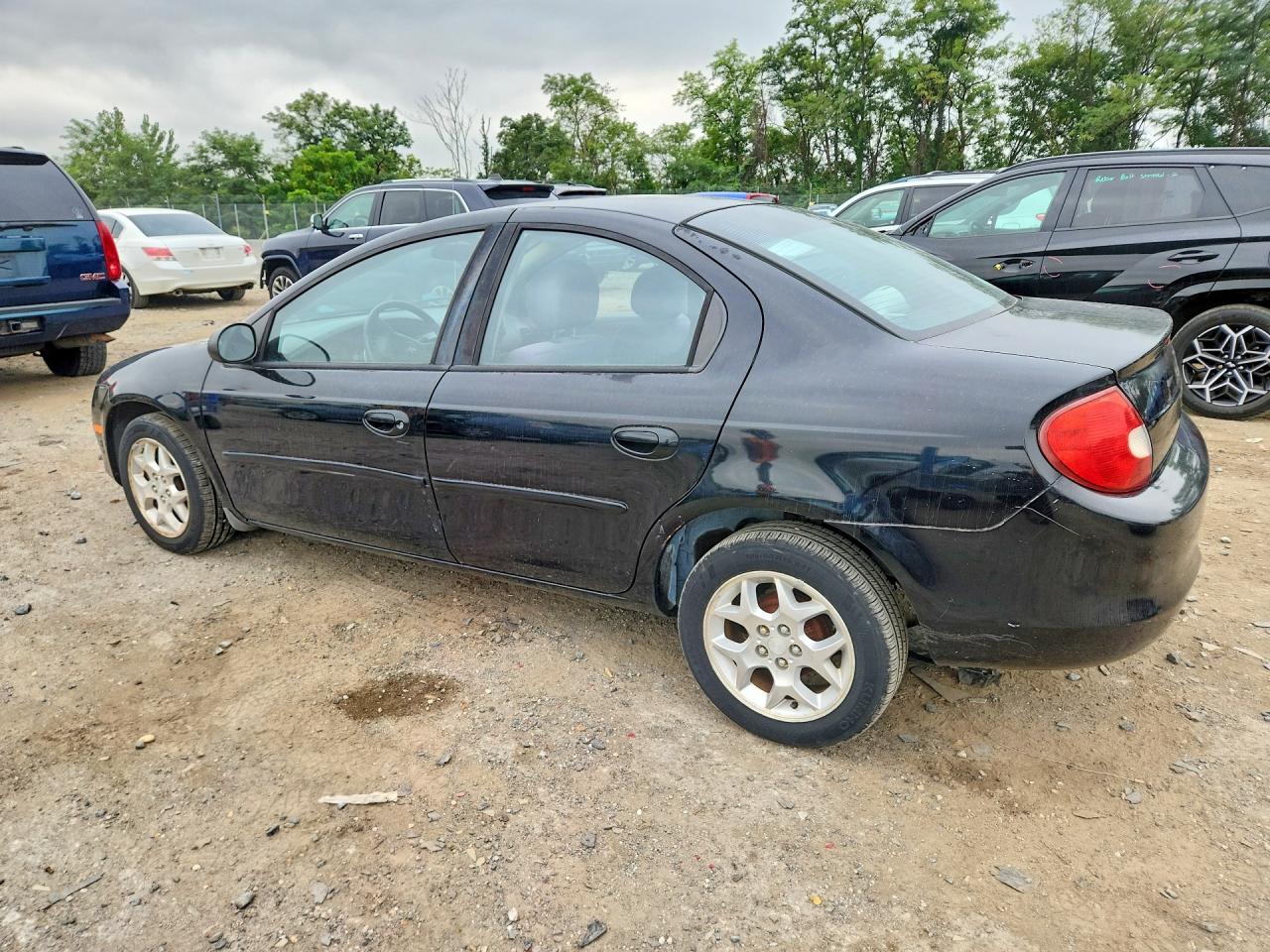 2001 Dodge Neon Se Черный vin: 1B3ES46C01D262962
