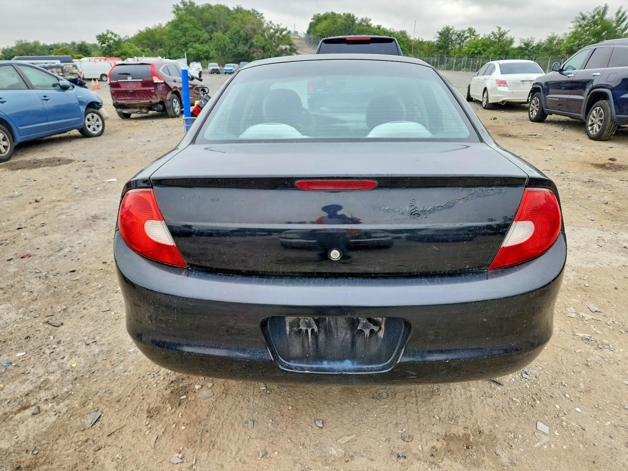 2001 Dodge Neon Se Черный vin: 1B3ES46C01D262962