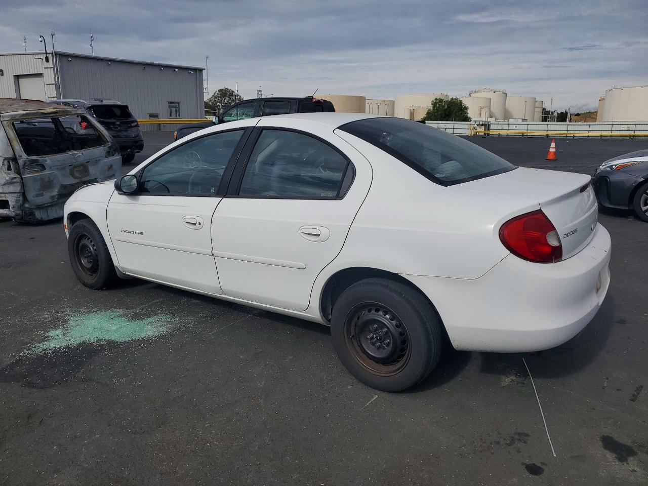 2000 Dodge Neon Base White vin: 1B3ES46C0YD697961