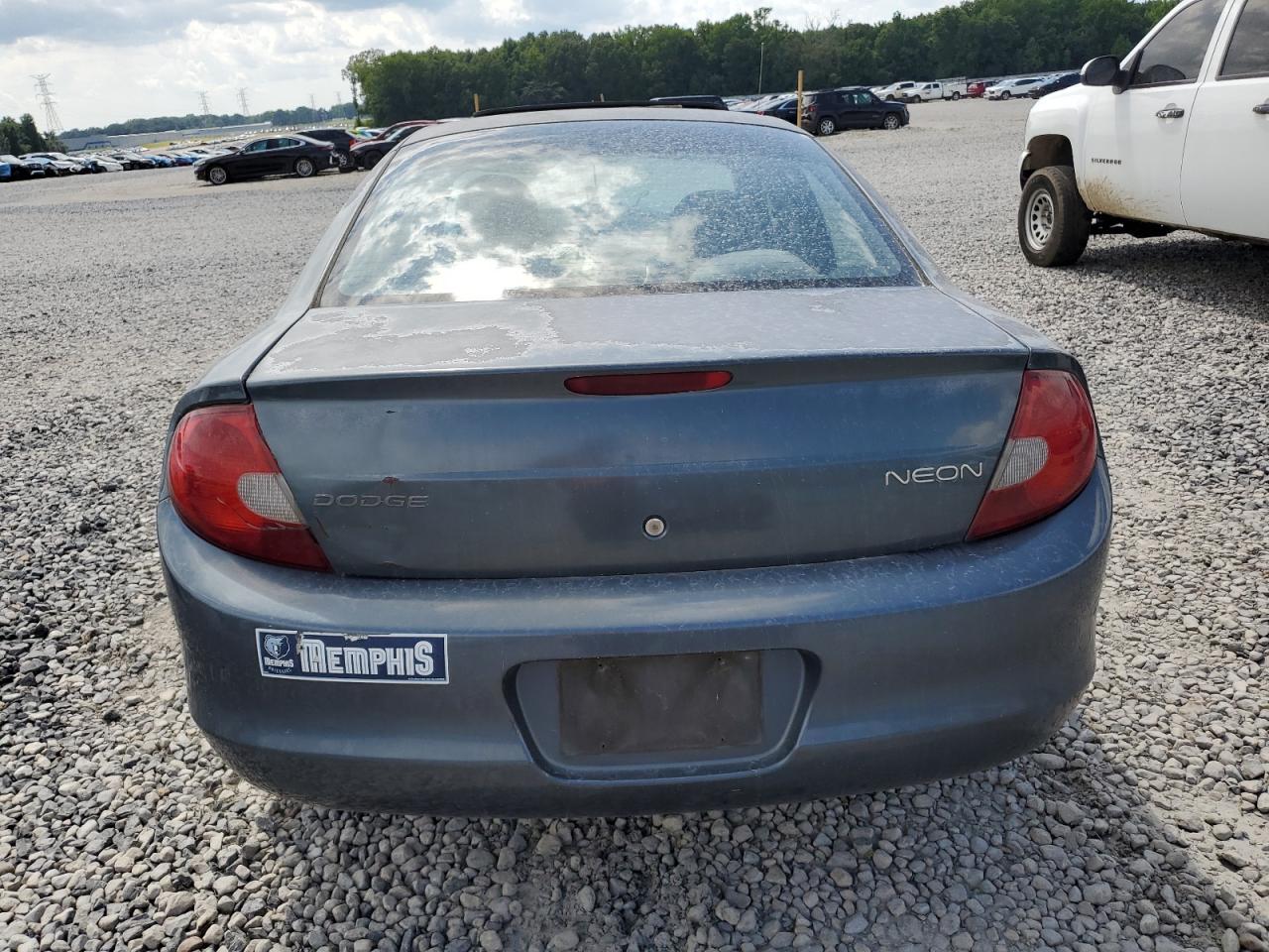 2001 Dodge Neon Se Gray vin: 1B3ES46C11D178200