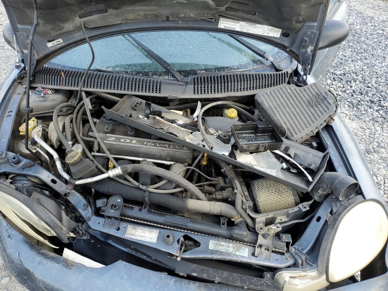 2001 Dodge Neon Se Gray vin: 1B3ES46C11D178200