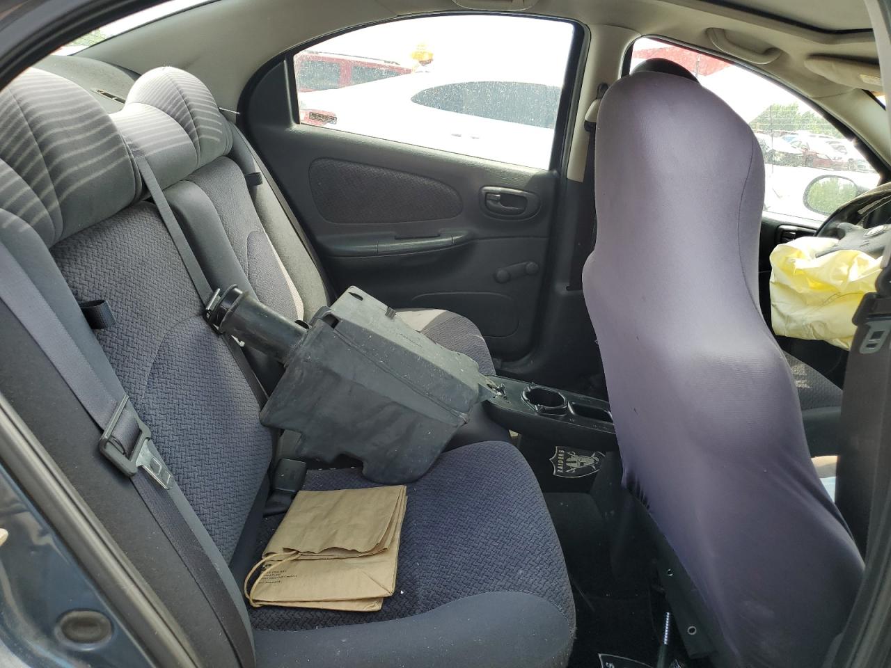 2001 Dodge Neon Se Gray vin: 1B3ES46C11D178200