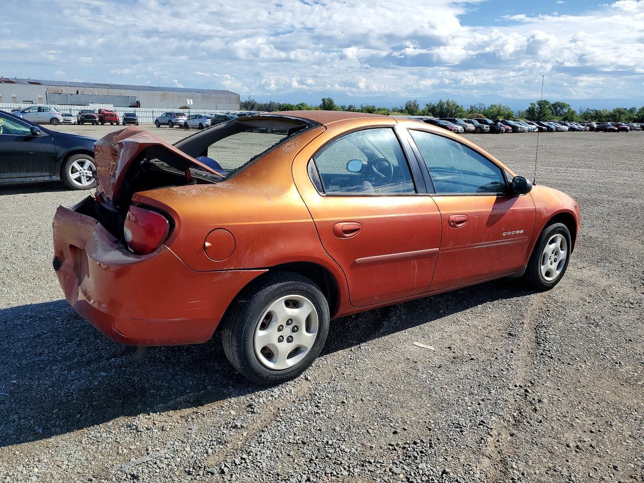 2000 Dodge Neon Base Orange vin: 1B3ES46C1YD776961