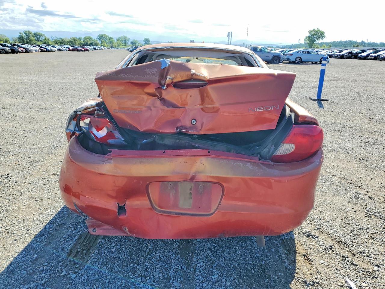 2000 Dodge Neon Base Orange vin: 1B3ES46C1YD776961