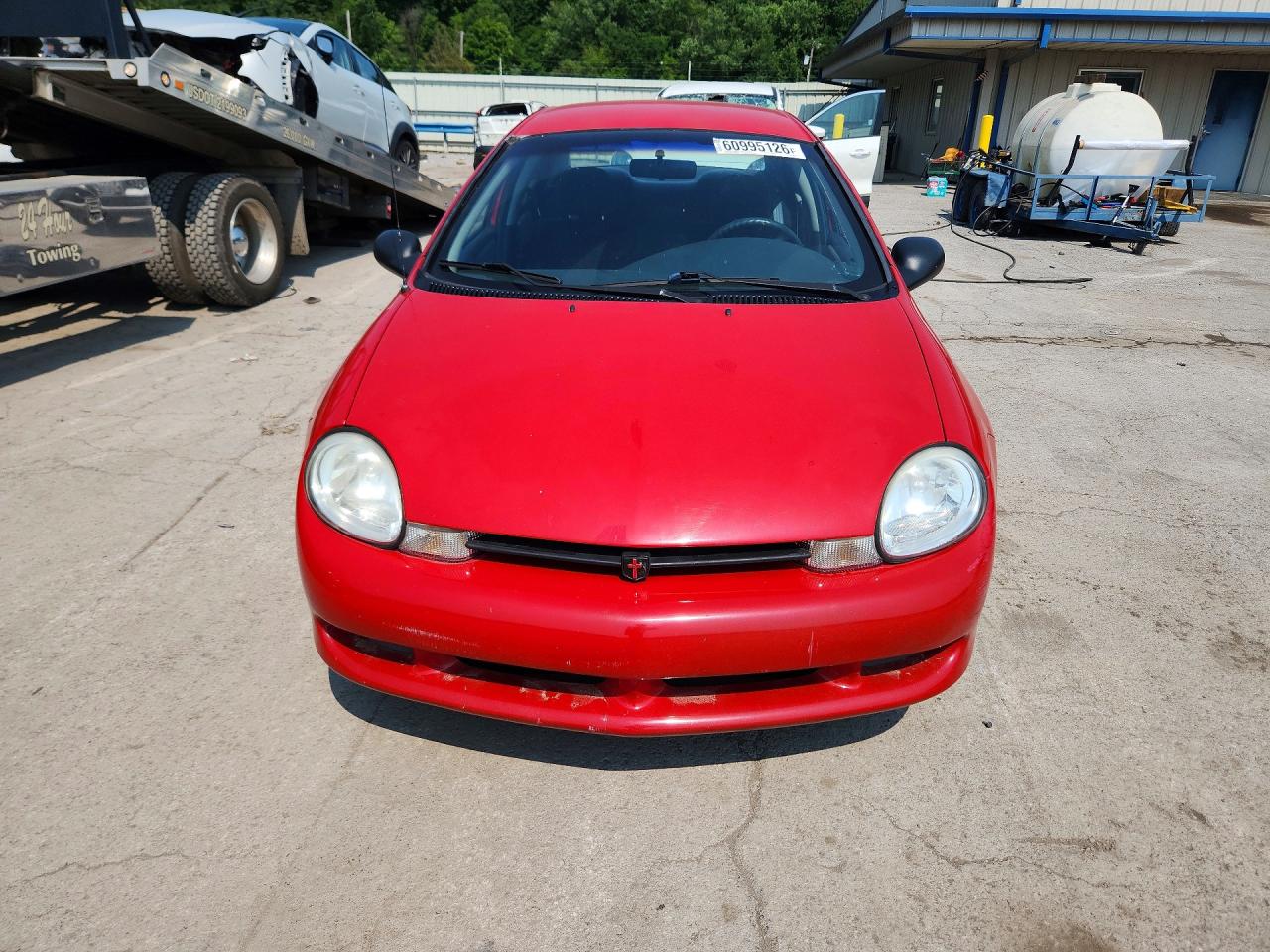 2000 Dodge Neon Base Красный vin: 1B3ES46C3YD809023