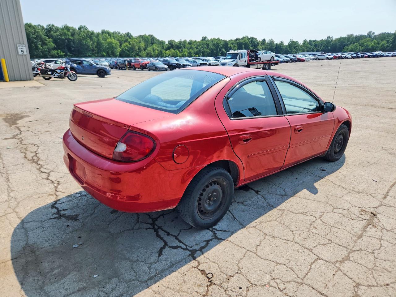 2000 Dodge Neon Base Красный vin: 1B3ES46C3YD809023