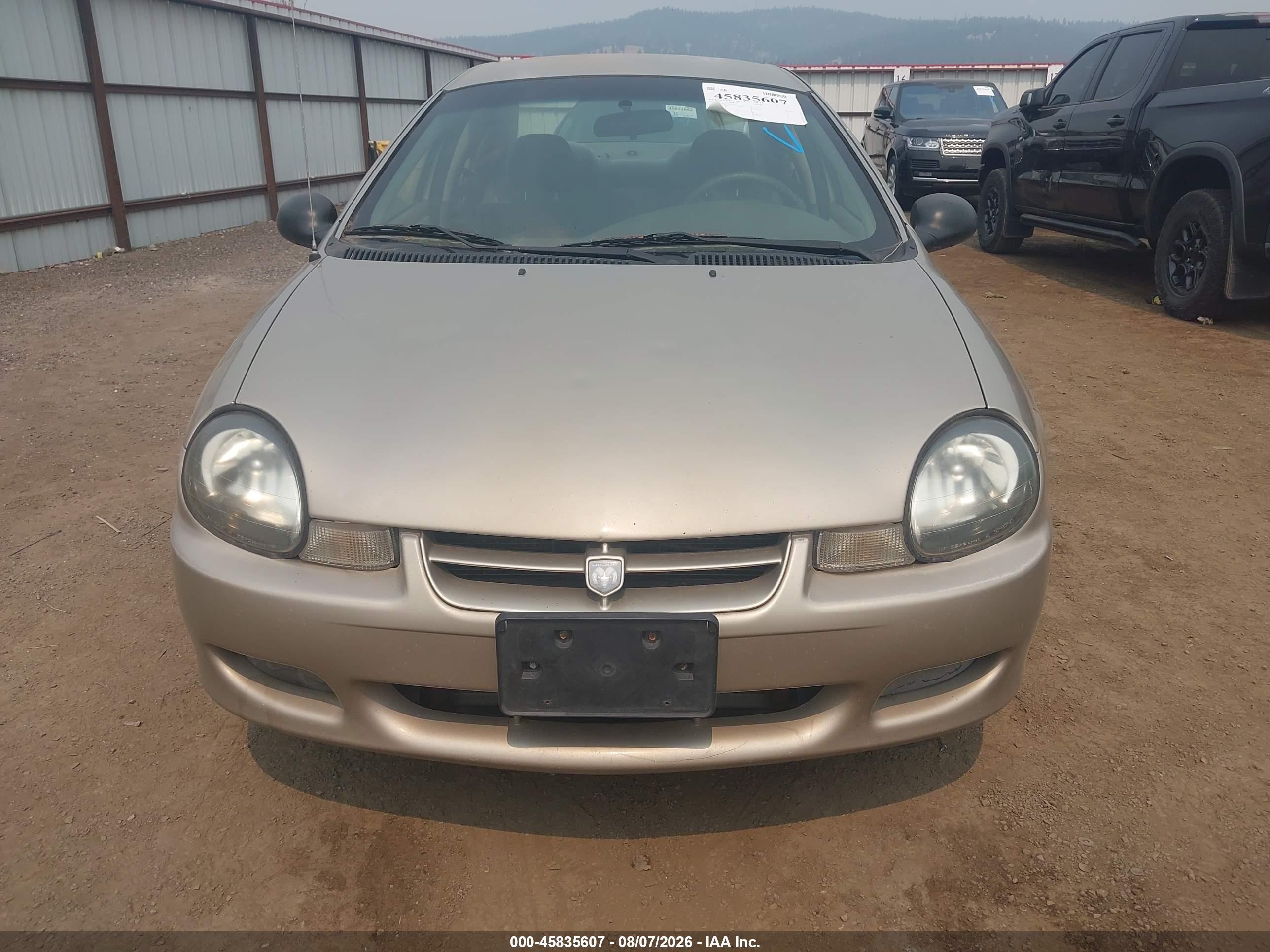2002 Dodge Neon Se Champagne vin: 1B3ES46C52D634412