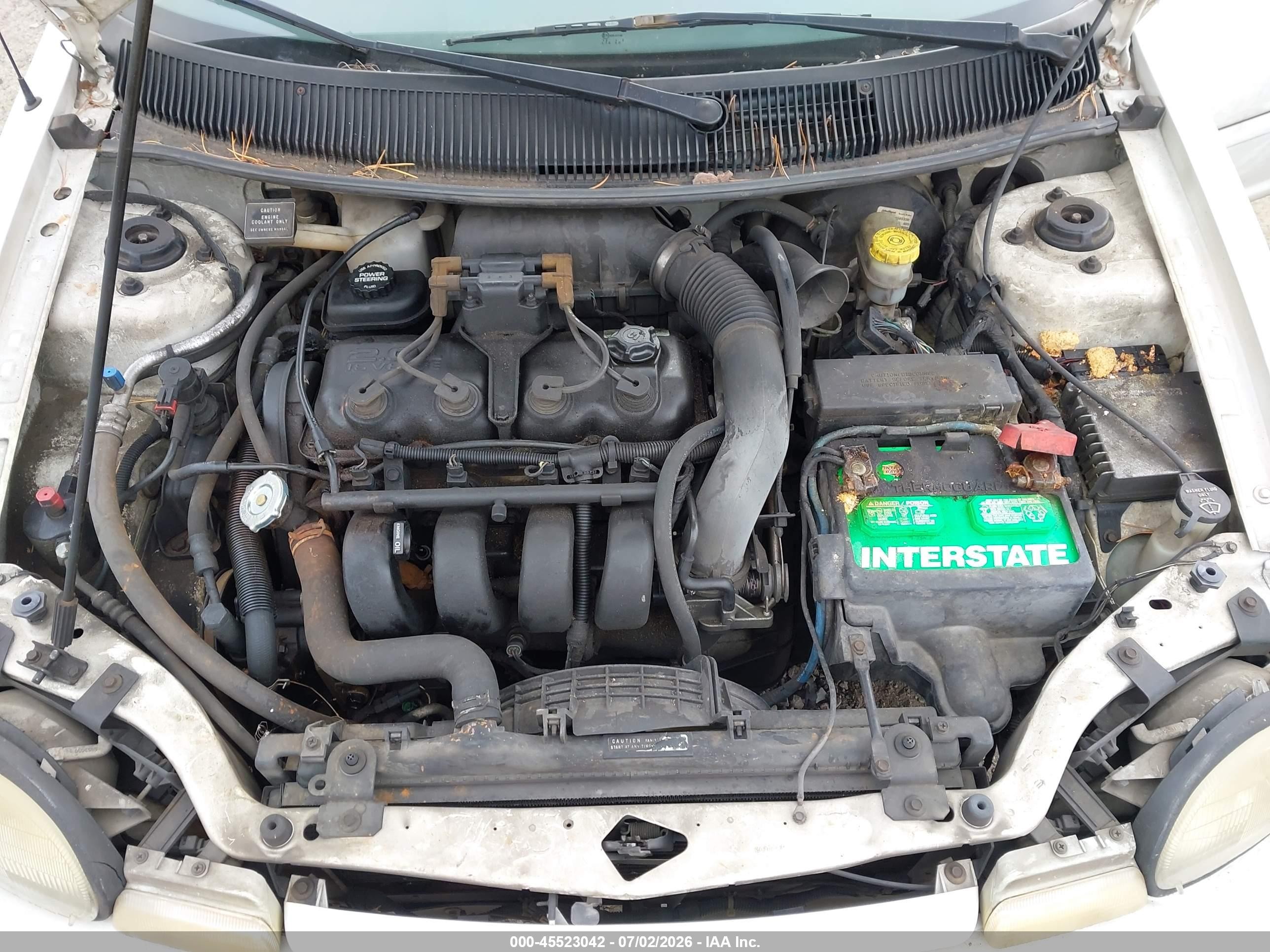 1995 Dodge Neon Highline White vin: 1B3ES47C9SD559647