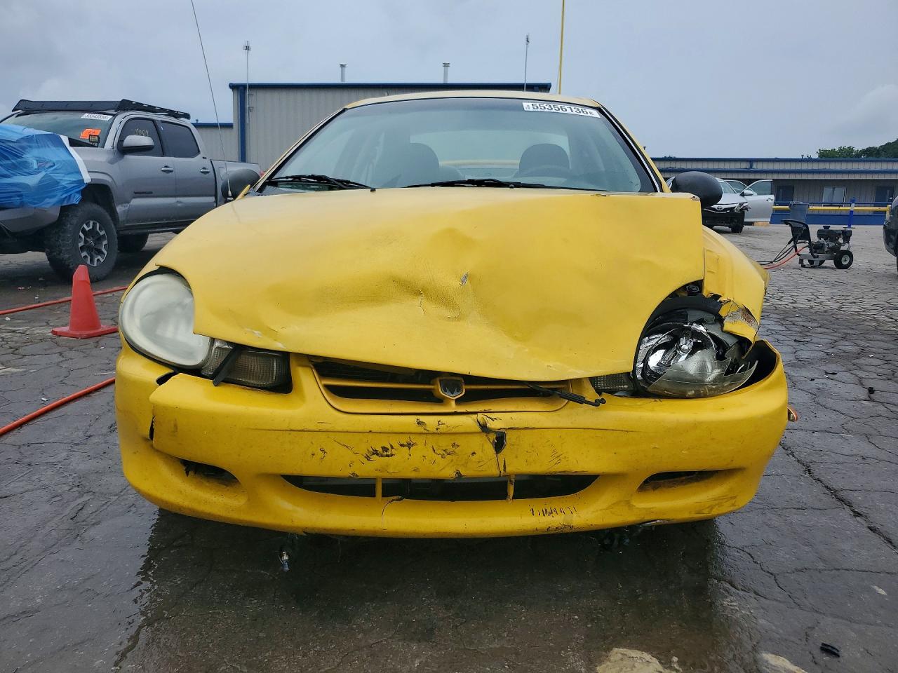 2002 Dodge Neon Es Yellow vin: 1B3ES56C02D654878