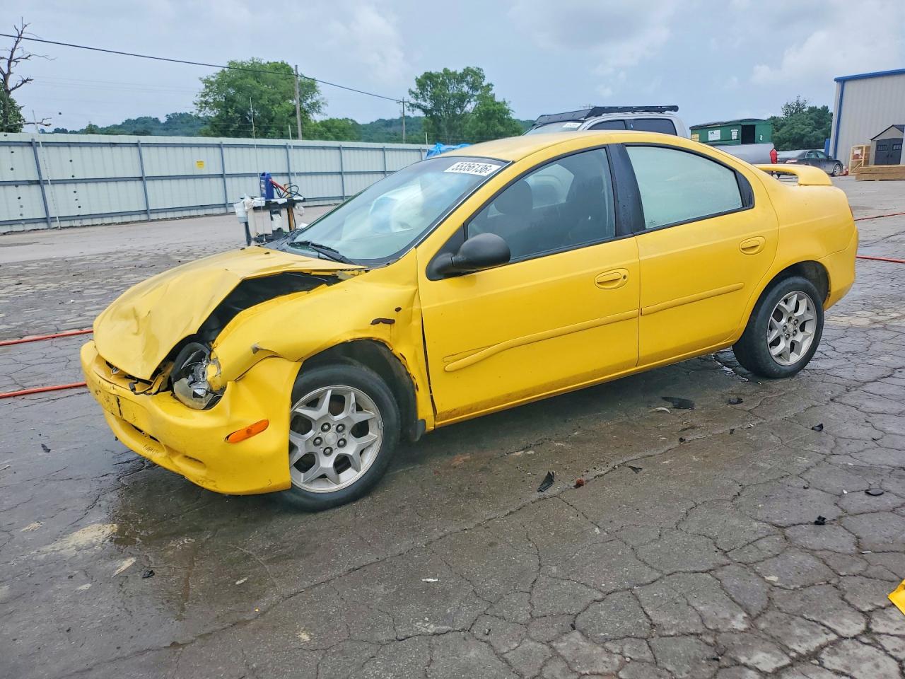 2002 Dodge Neon Es Yellow vin: 1B3ES56C02D654878