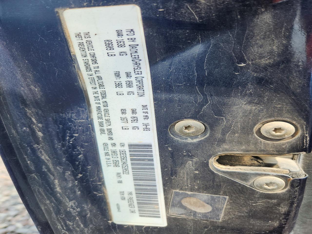 2004 Dodge Neon Sxt Blue vin: 1B3ES56C04D520522
