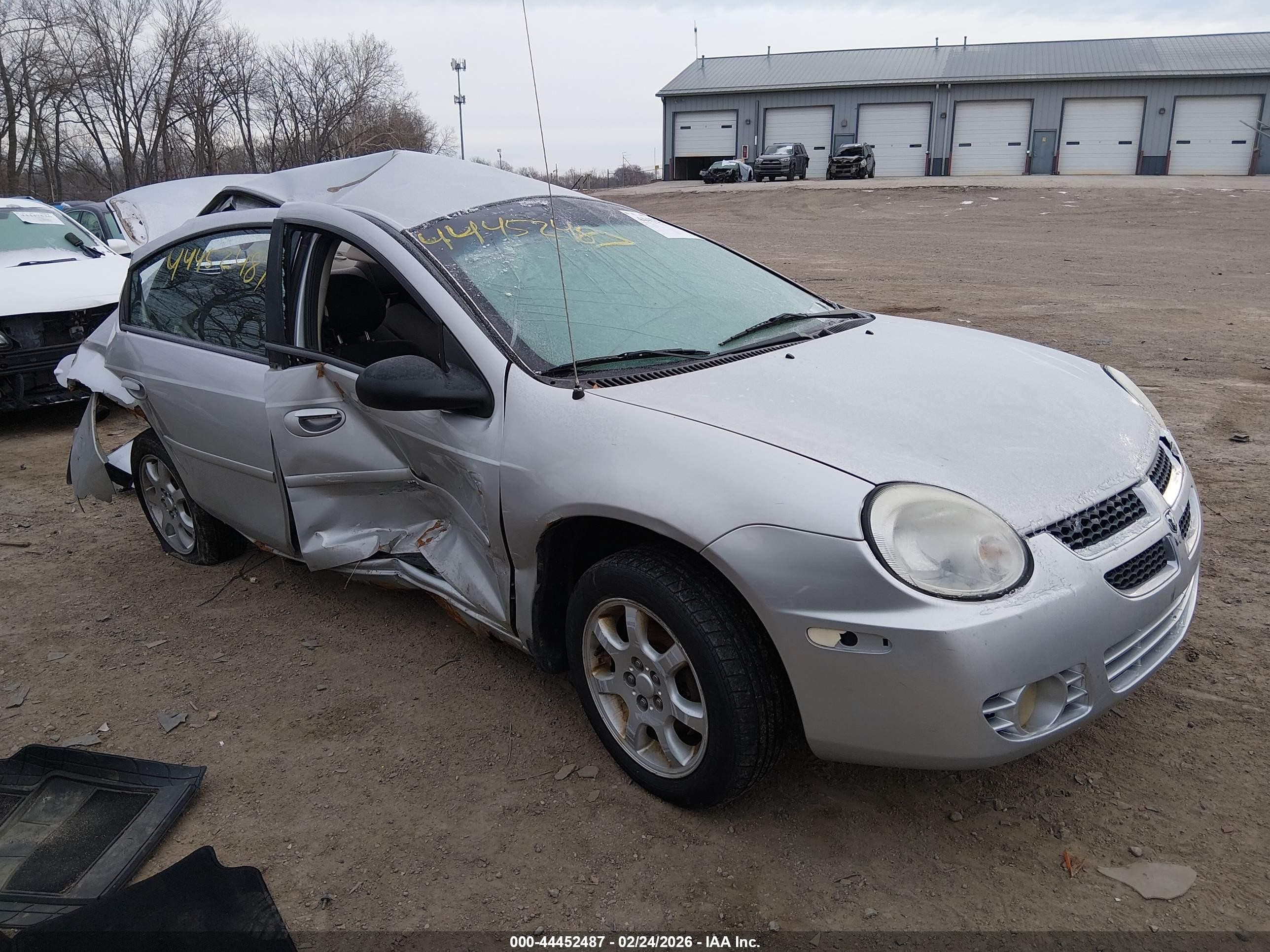 2004 Dodge Neon Sxt Silver vin: 1B3ES56C04D587444