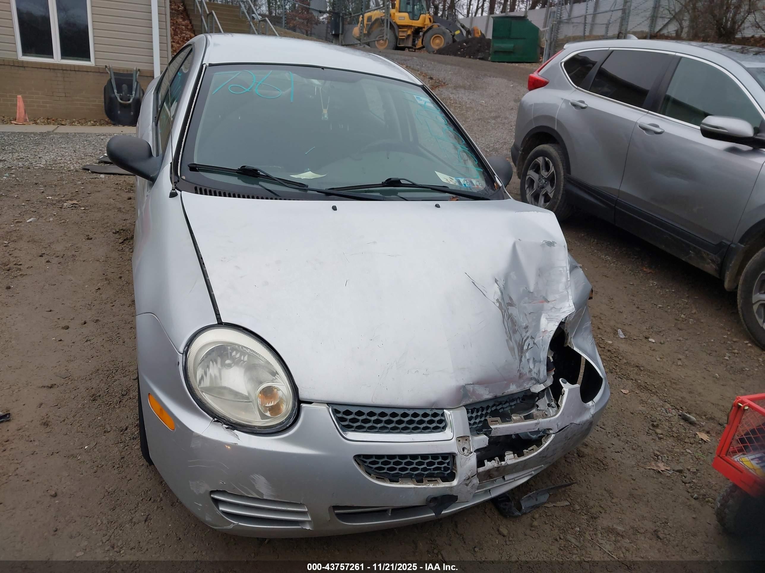 2004 Dodge Neon Sxt Silver vin: 1B3ES56C04D644399