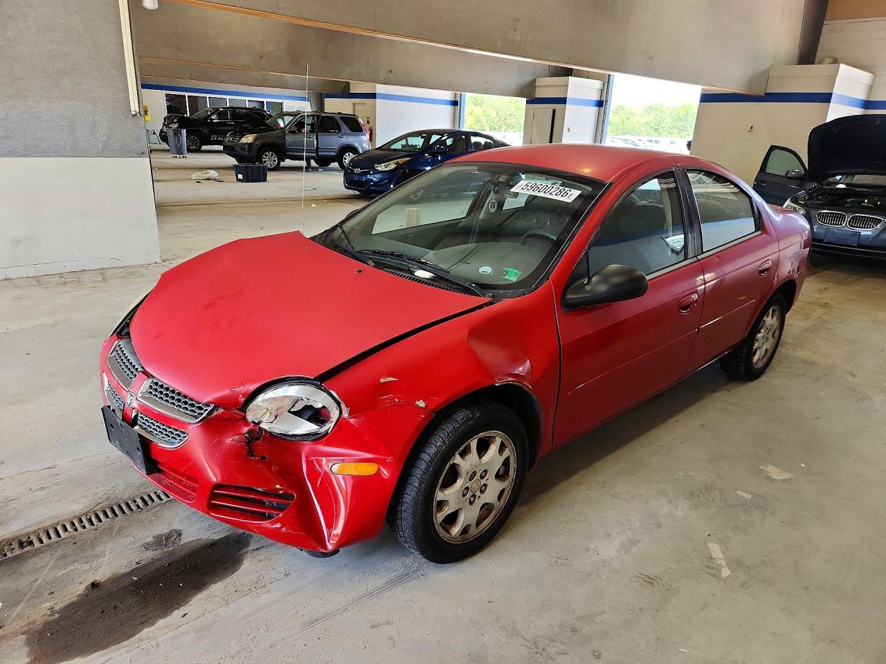 2005 Dodge Neon Sxt Red vin: 1B3ES56C05D197283
