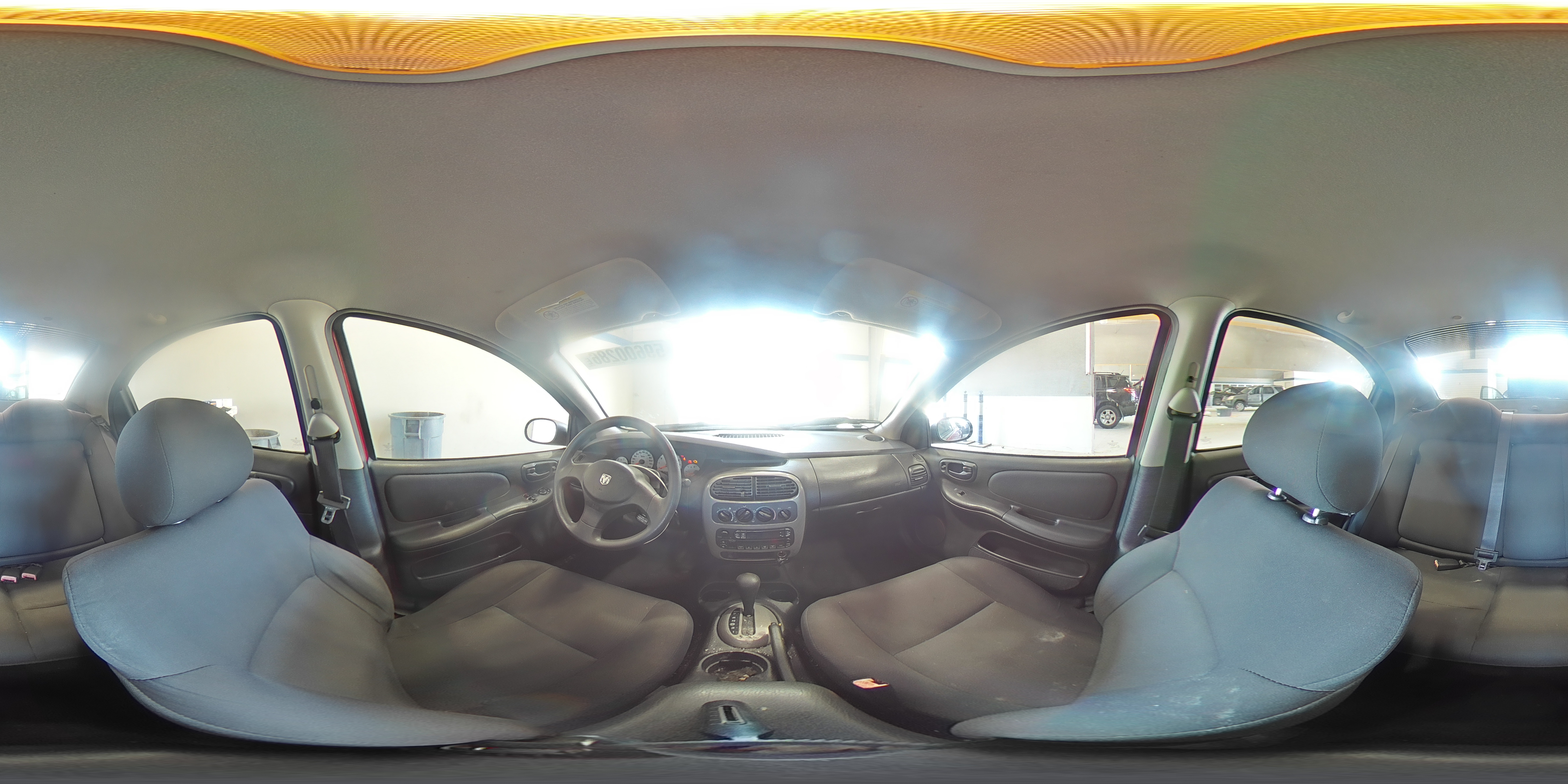 2005 Dodge Neon Sxt Red vin: 1B3ES56C05D197283