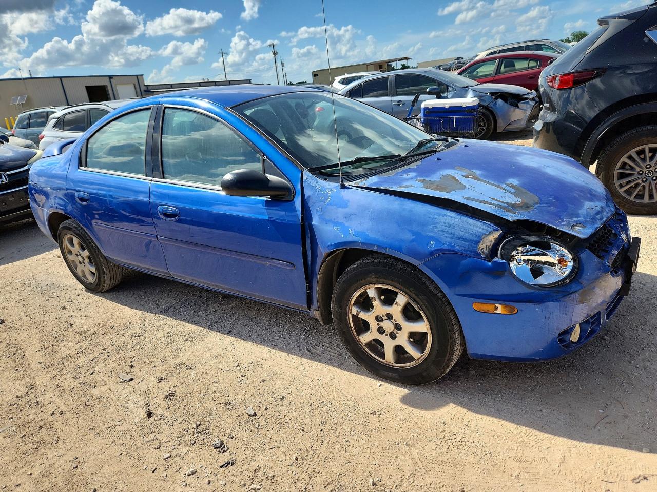 2005 Dodge Neon Sxt Синий vin: 1B3ES56C05D252623