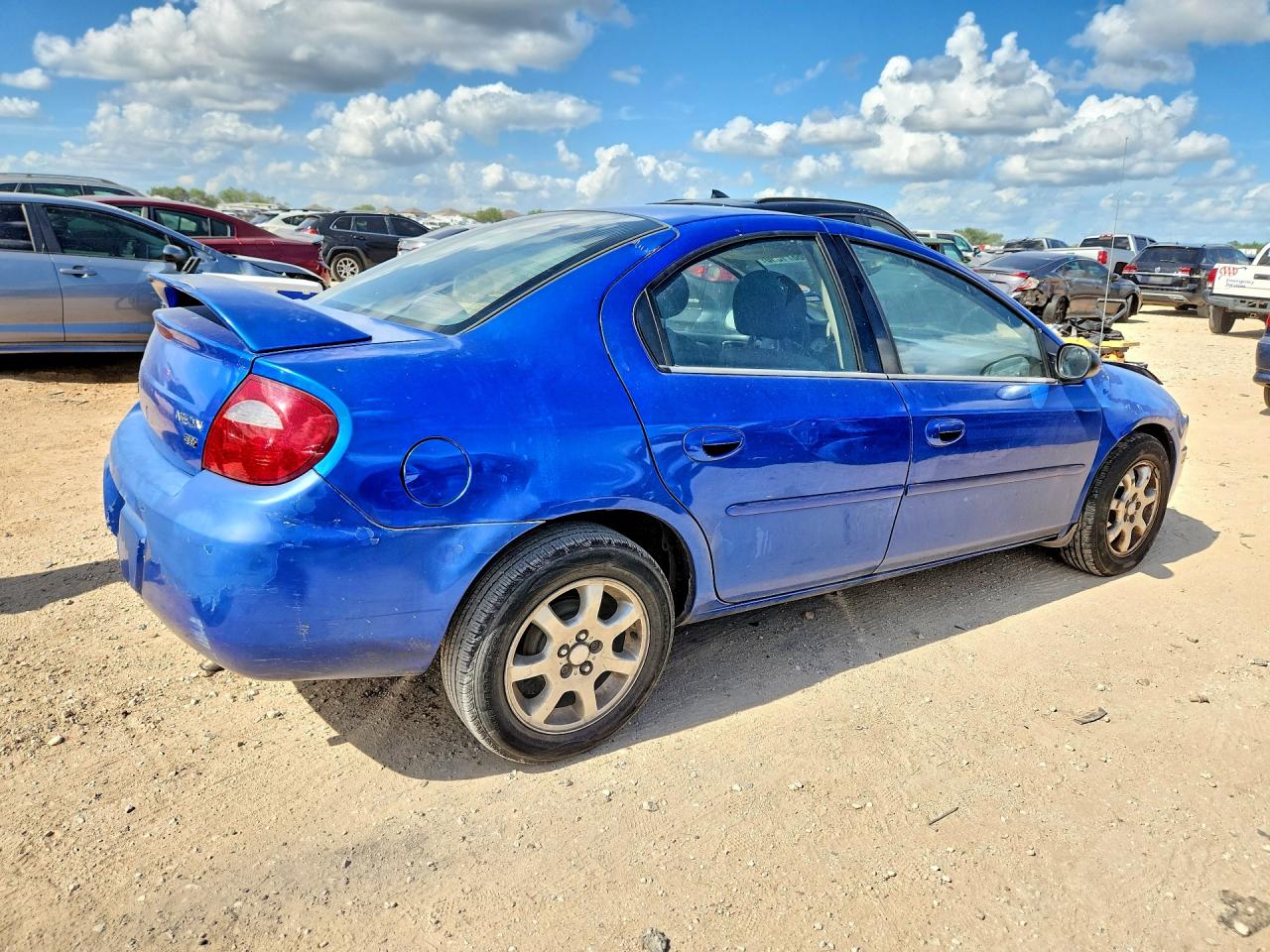 2005 Dodge Neon Sxt Синий vin: 1B3ES56C05D252623