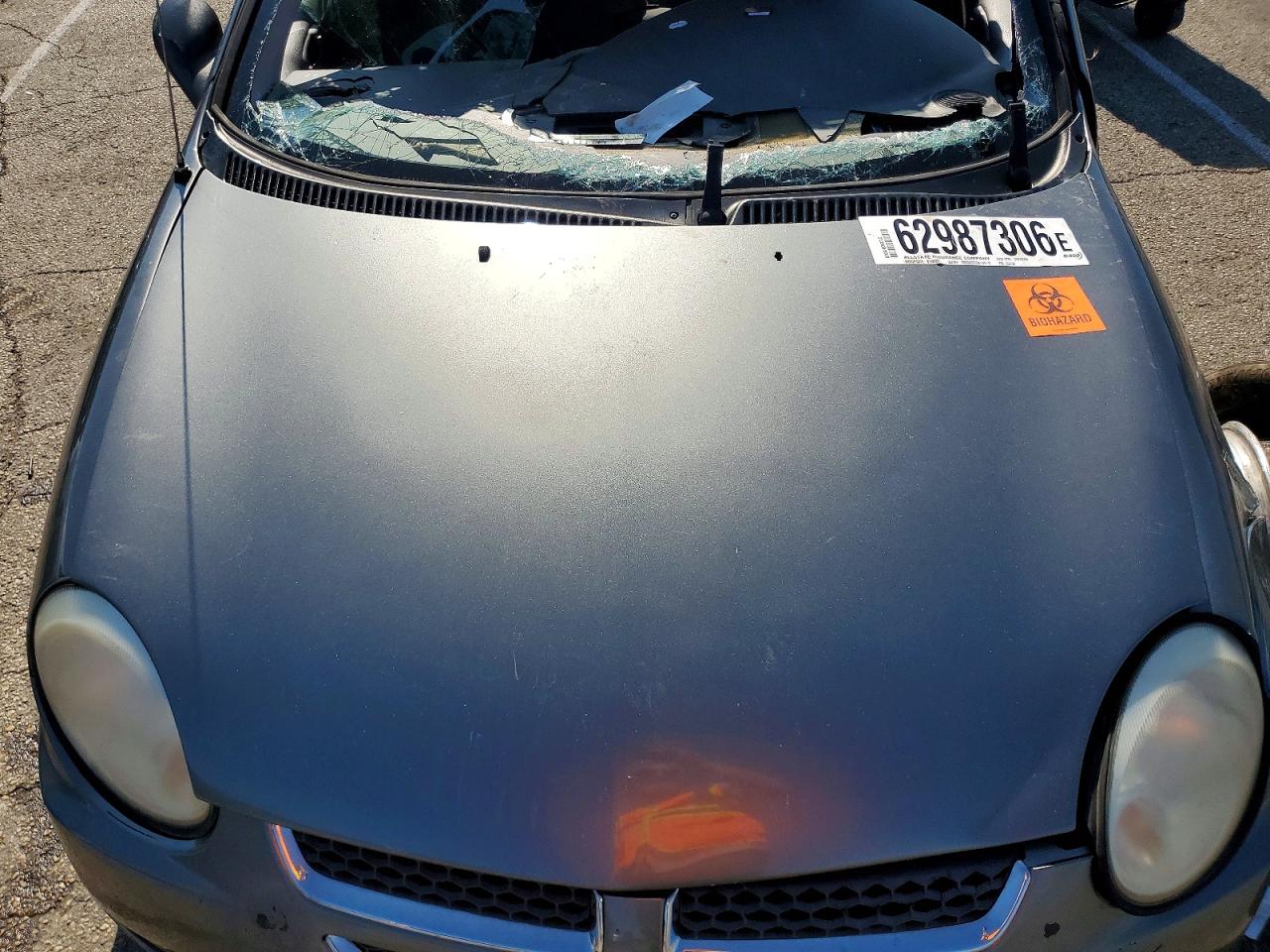 2005 Dodge Neon Sxt Gray vin: 1B3ES56C05D255750