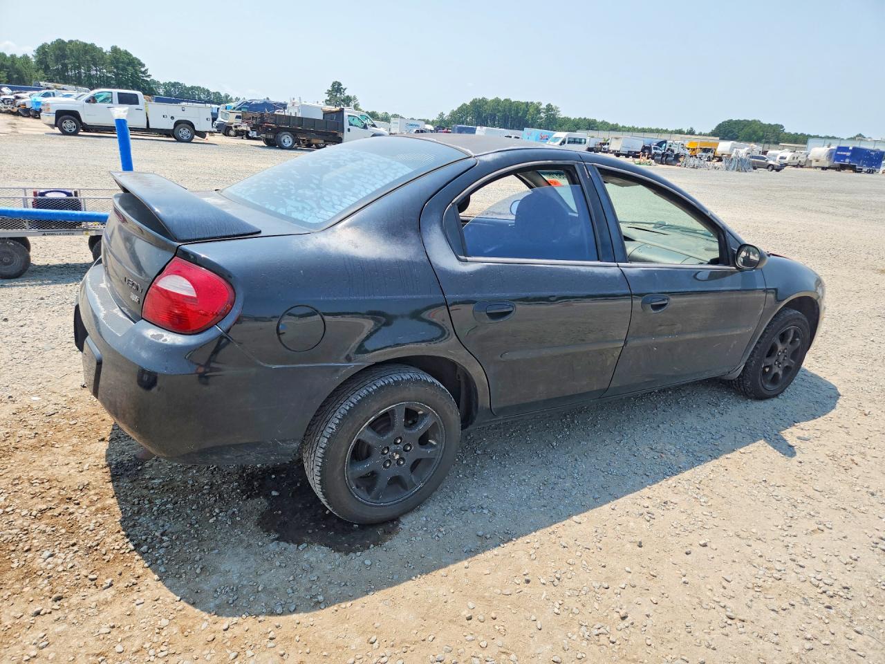 2005 Dodge Neon Sxt Black vin: 1B3ES56C05D263749