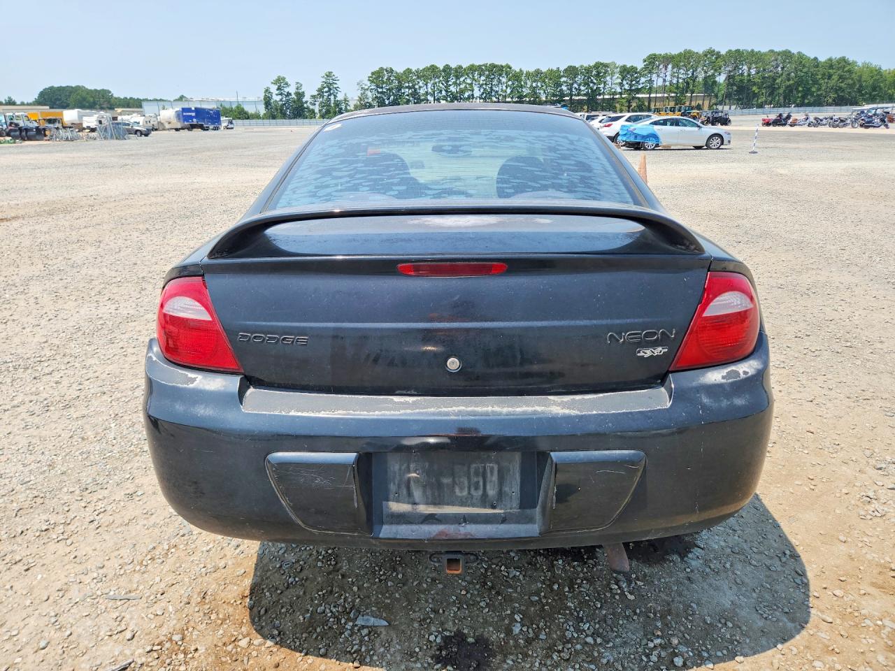 2005 Dodge Neon Sxt Black vin: 1B3ES56C05D263749