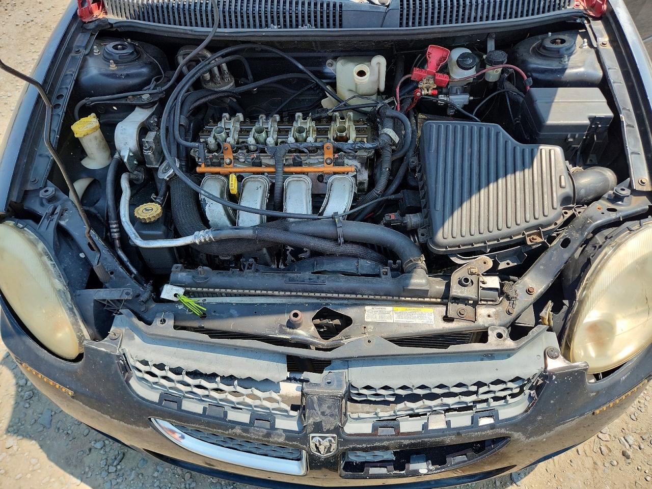 2005 Dodge Neon Sxt Black vin: 1B3ES56C05D263749