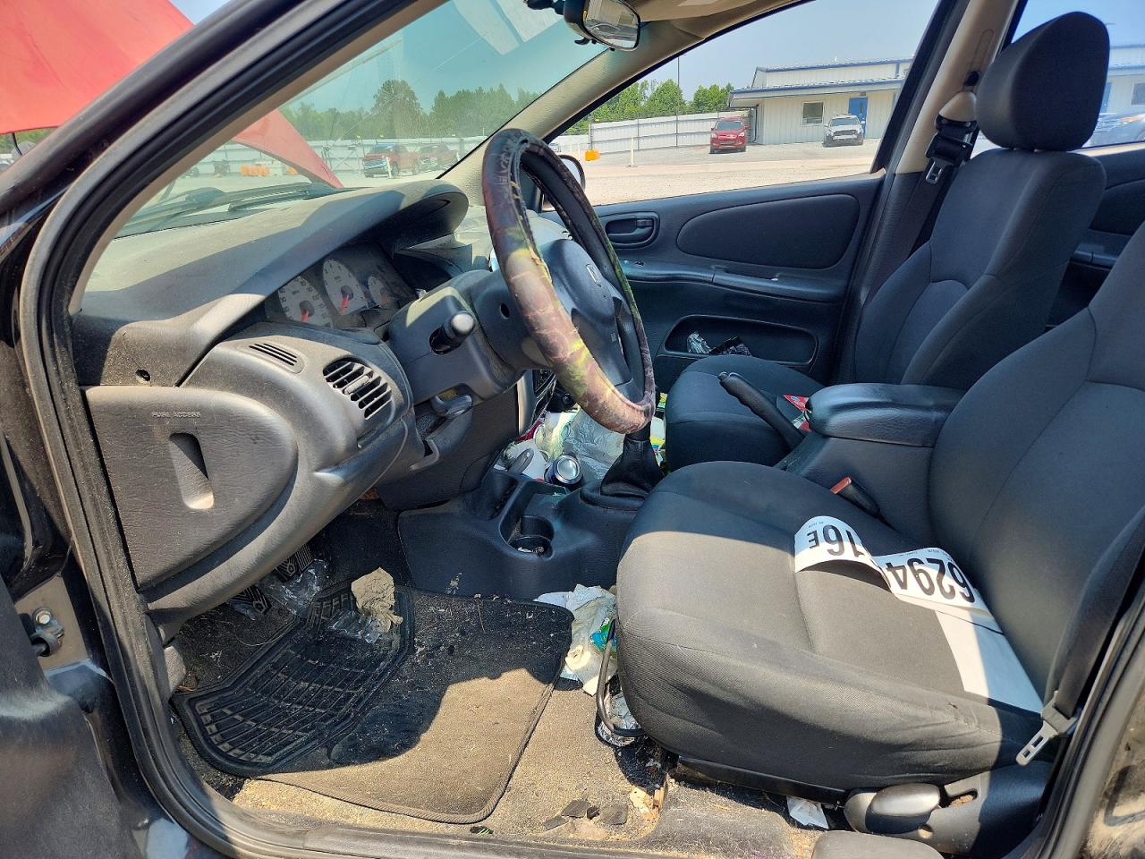 2005 Dodge Neon Sxt Black vin: 1B3ES56C05D263749