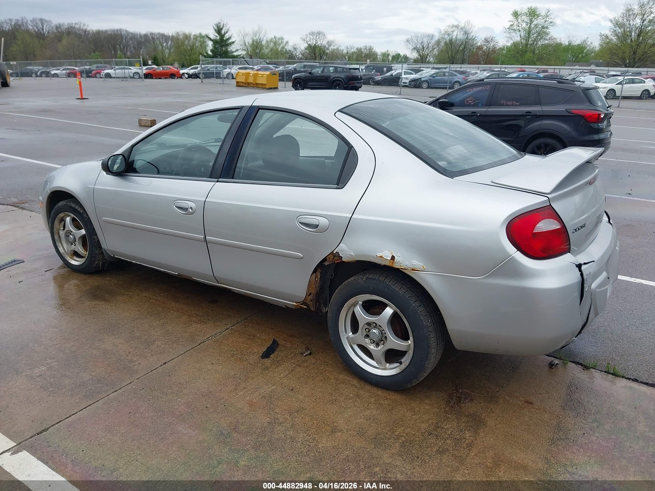 2005 Dodge Neon Sxt Silver vin: 1B3ES56C05D264867