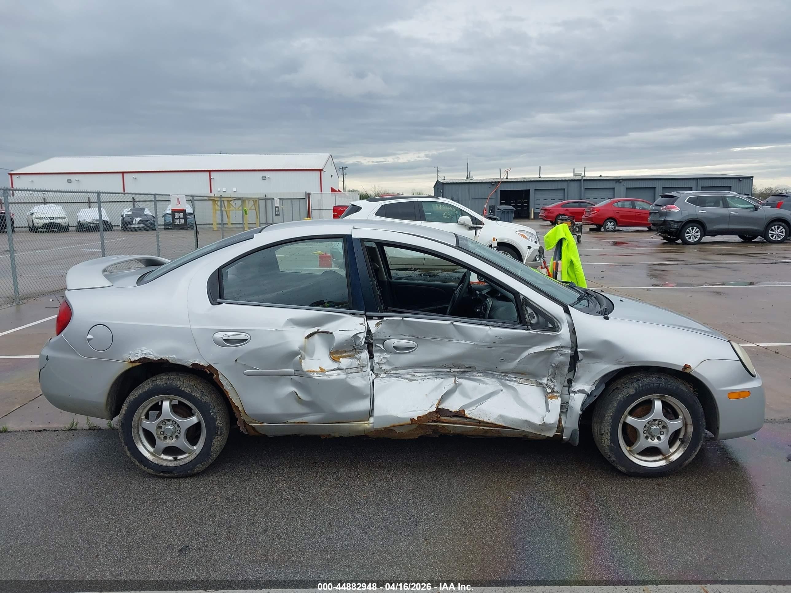 2005 Dodge Neon Sxt Silver vin: 1B3ES56C05D264867
