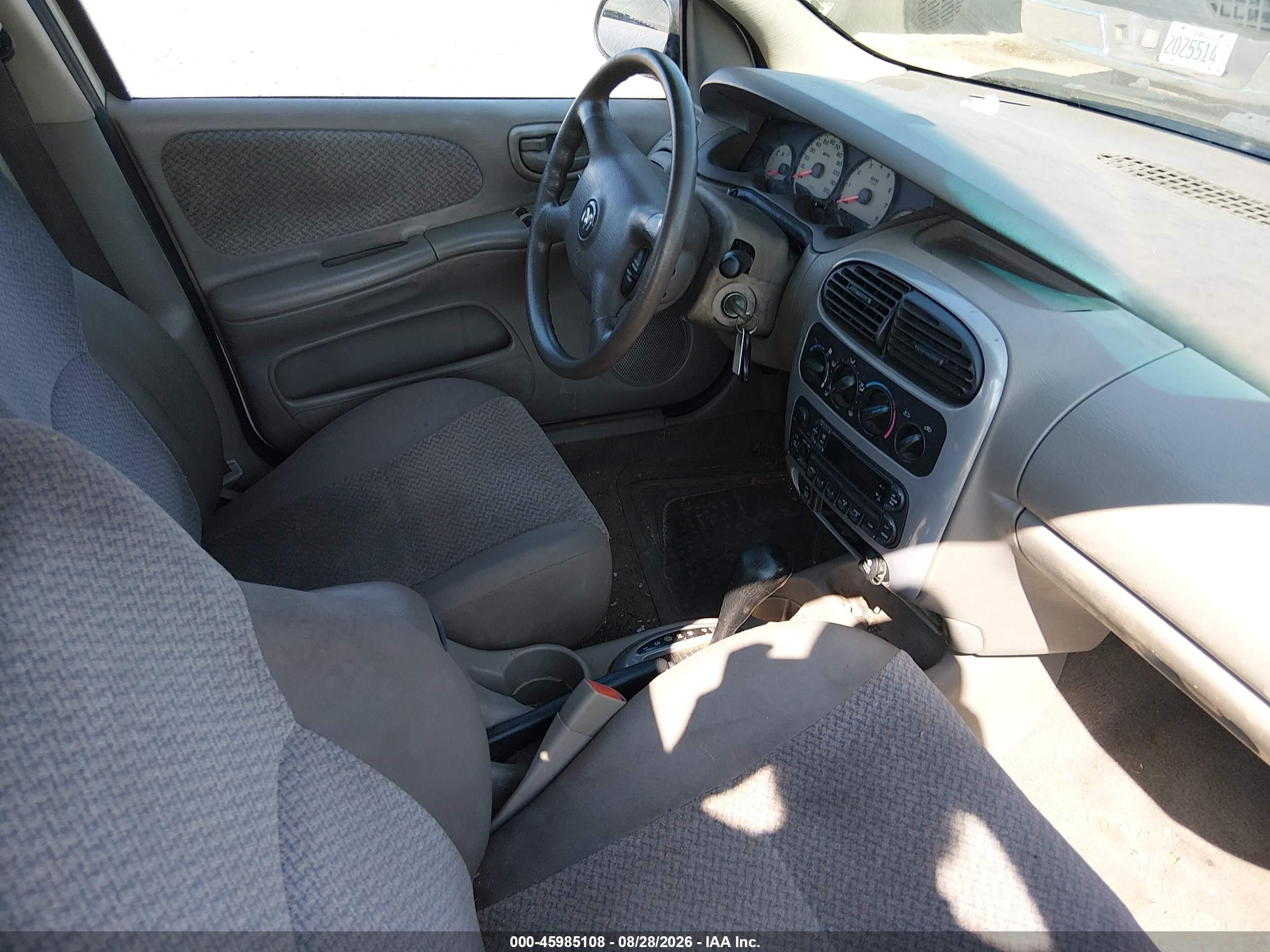 2002 Dodge Neon Sxt White vin: 1B3ES56C12D651455