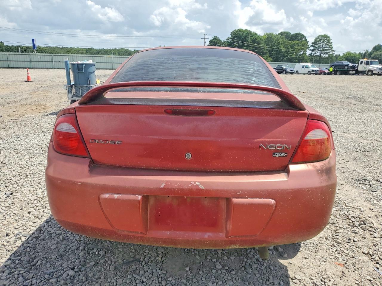 2004 Dodge Neon Sxt Red vin: 1B3ES56C14D524708