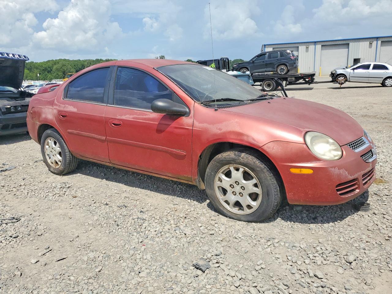 2004 Dodge Neon Sxt Red vin: 1B3ES56C14D524708