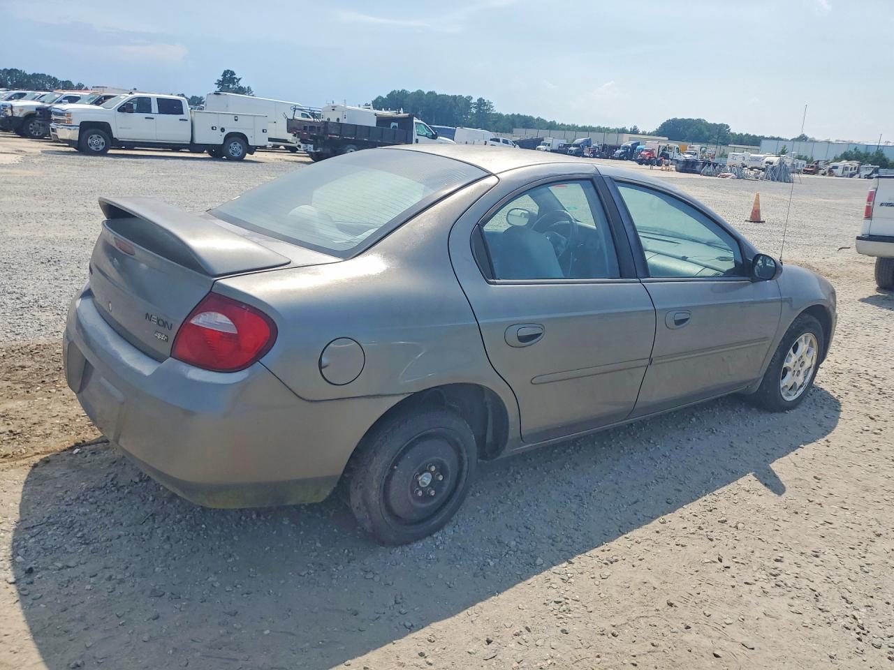 2005 Dodge Neon Sxt Gray vin: 1B3ES56C15D289177