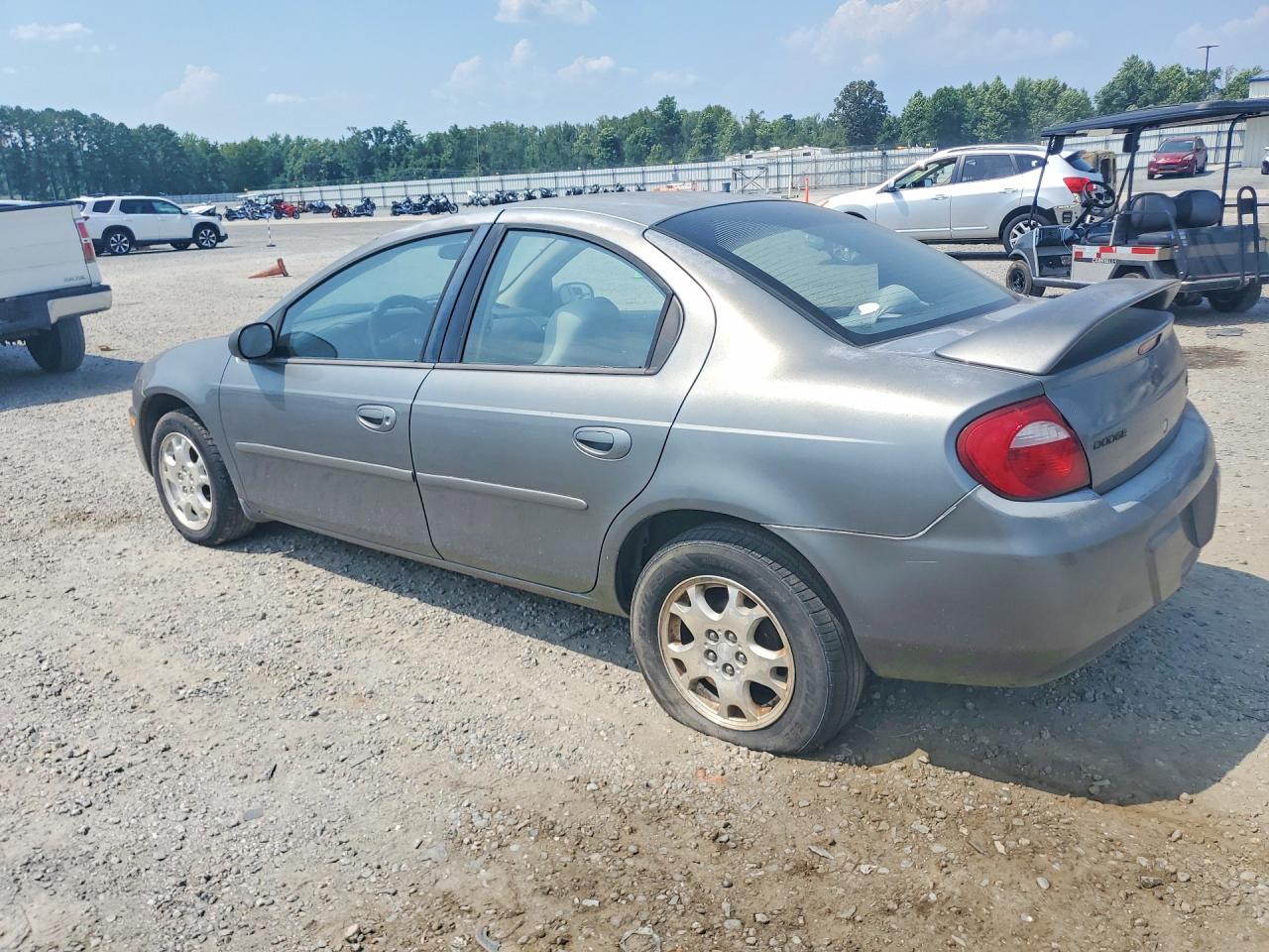 2005 Dodge Neon Sxt Gray vin: 1B3ES56C15D289177