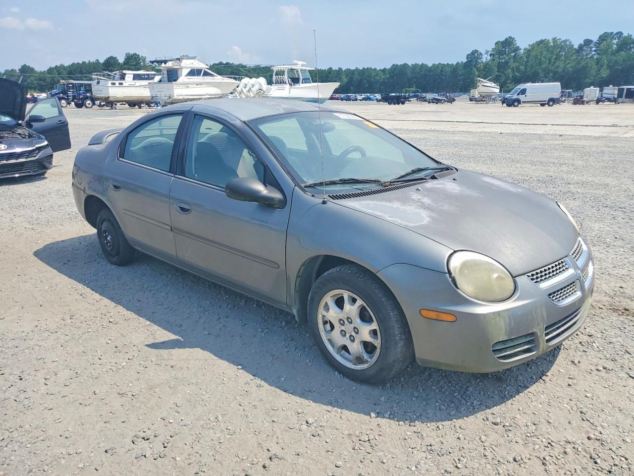 2005 Dodge Neon Sxt Gray vin: 1B3ES56C15D289177