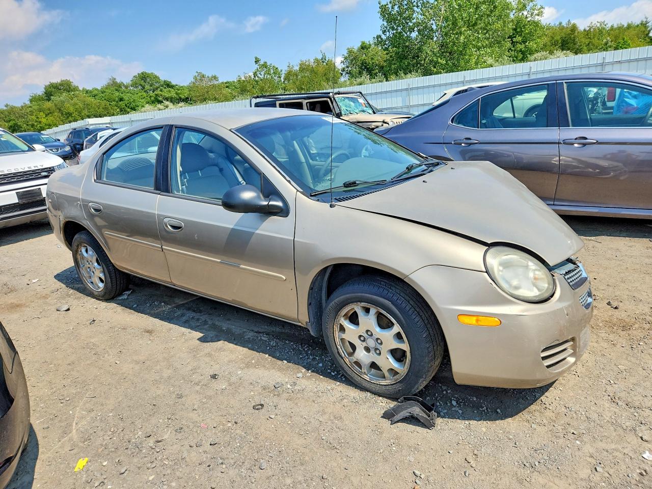 2003 Dodge Neon Sxt Beige vin: 1B3ES56C23D105829
