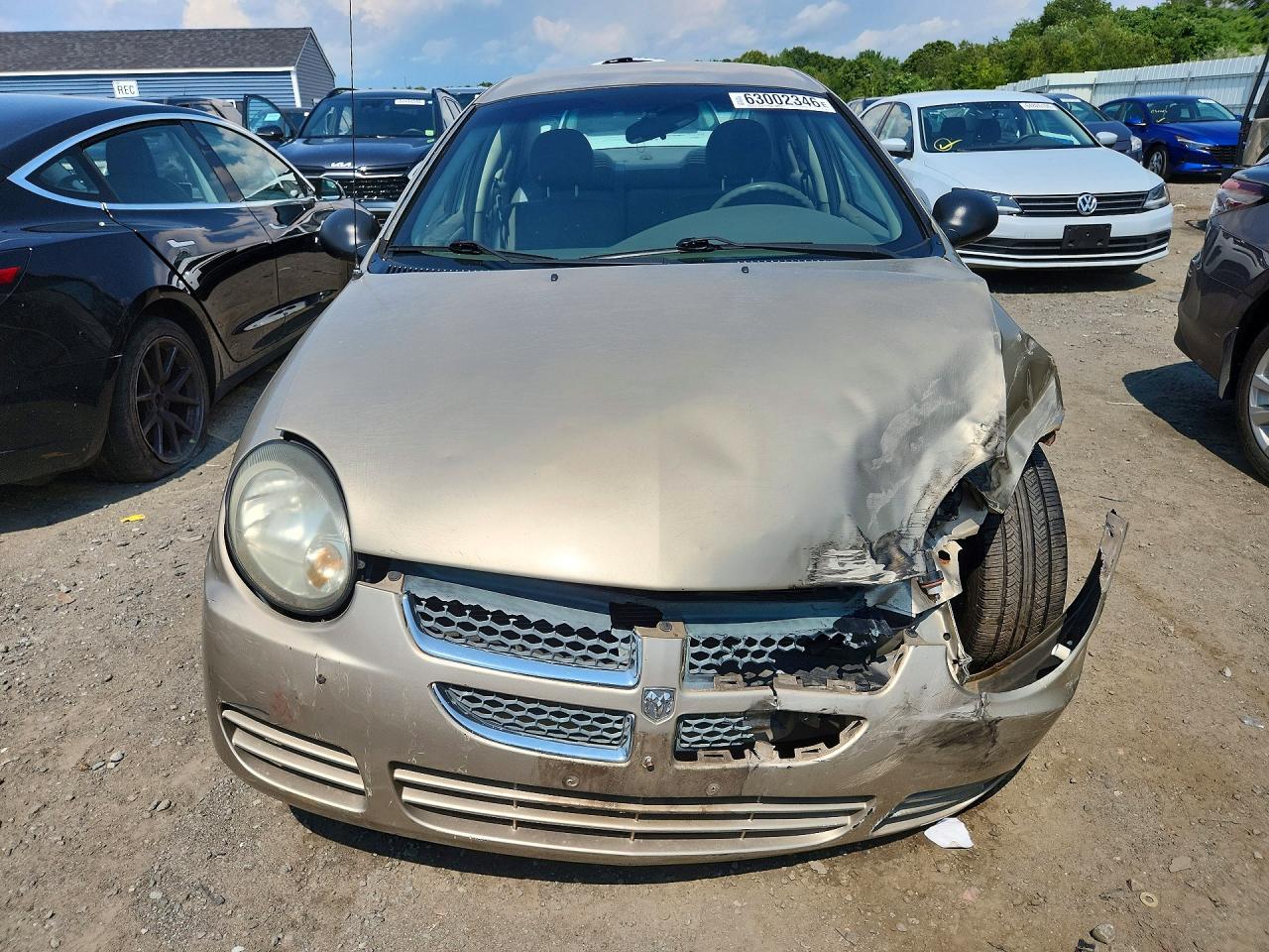 2003 Dodge Neon Sxt Beige vin: 1B3ES56C23D105829