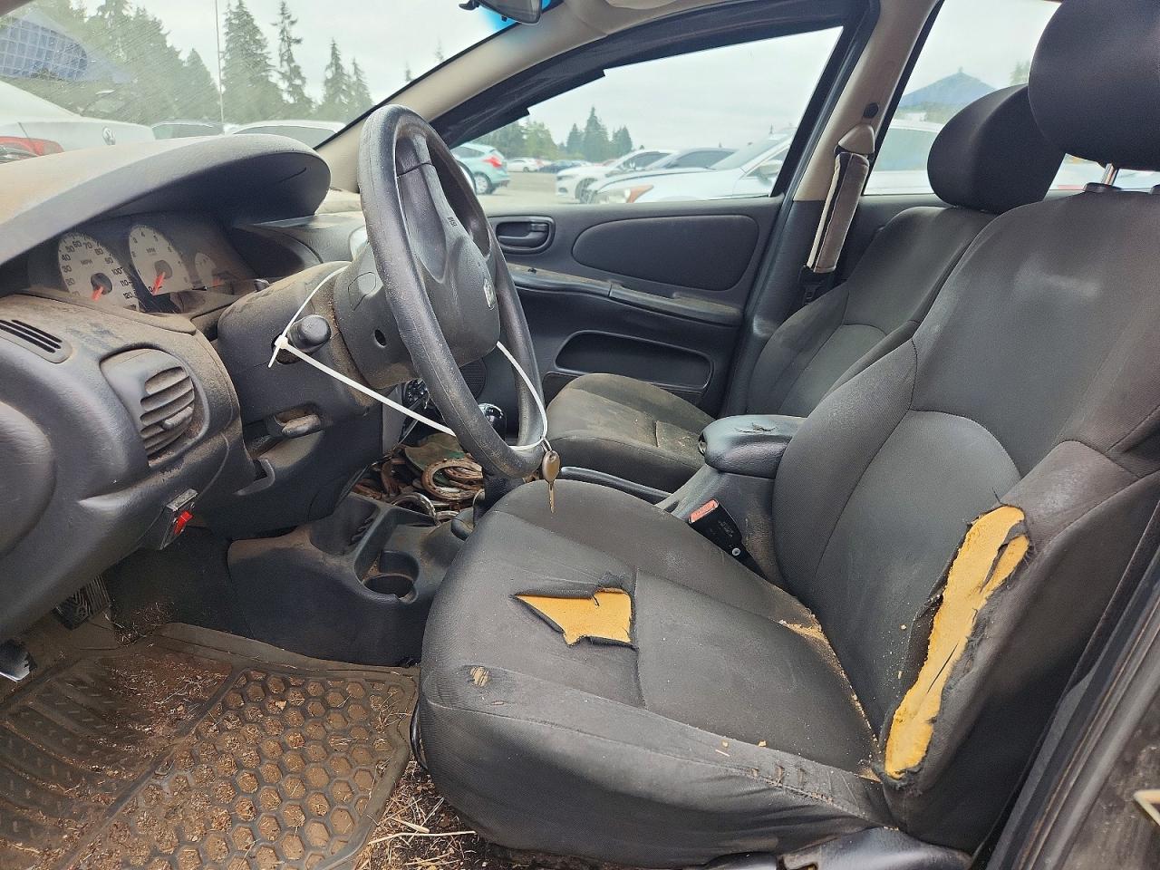 2004 Dodge Neon Sxt Gray vin: 1B3ES56C34D535600