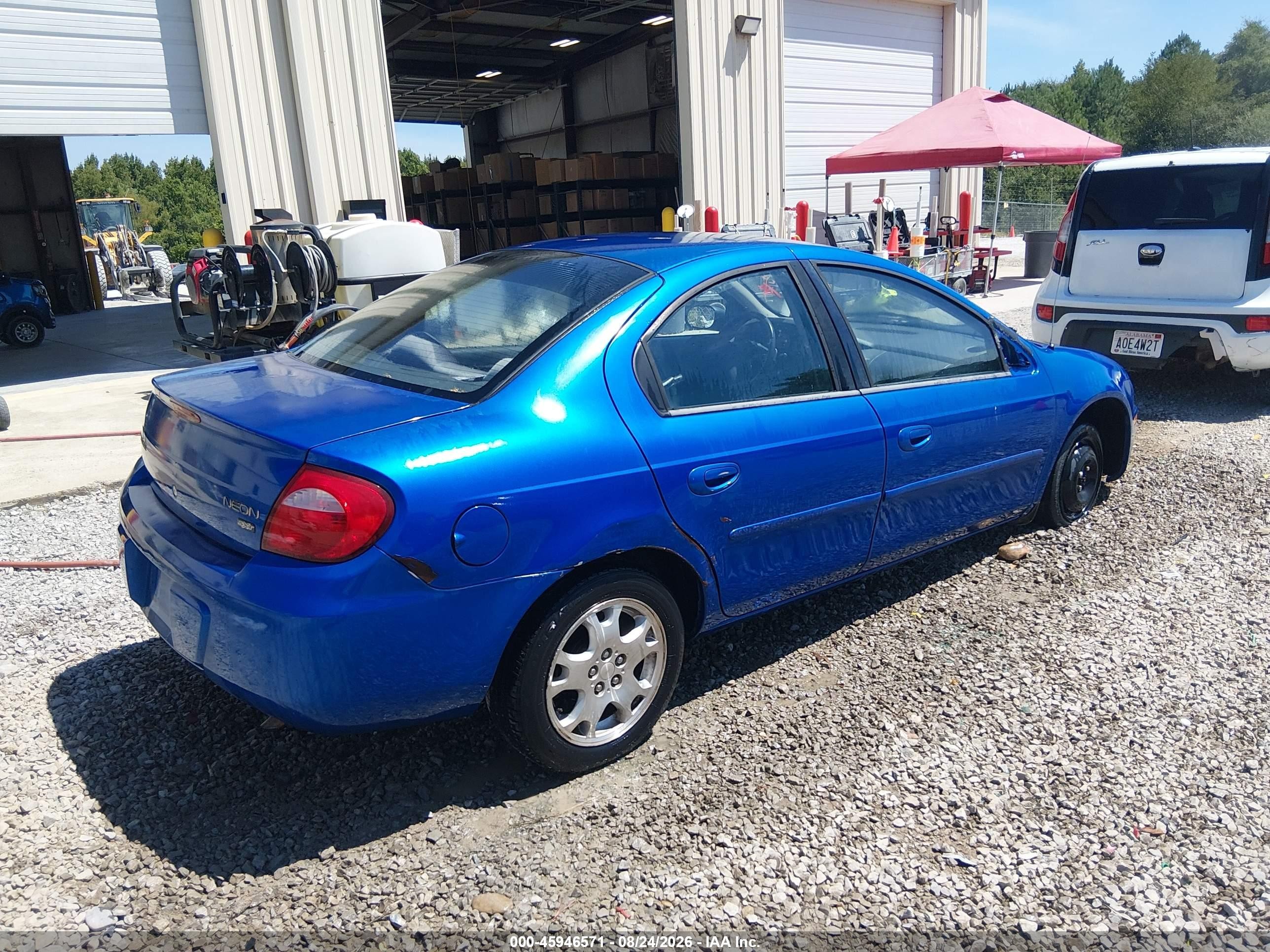 2004 Dodge Neon Sxt Синий vin: 1B3ES56C34D590547