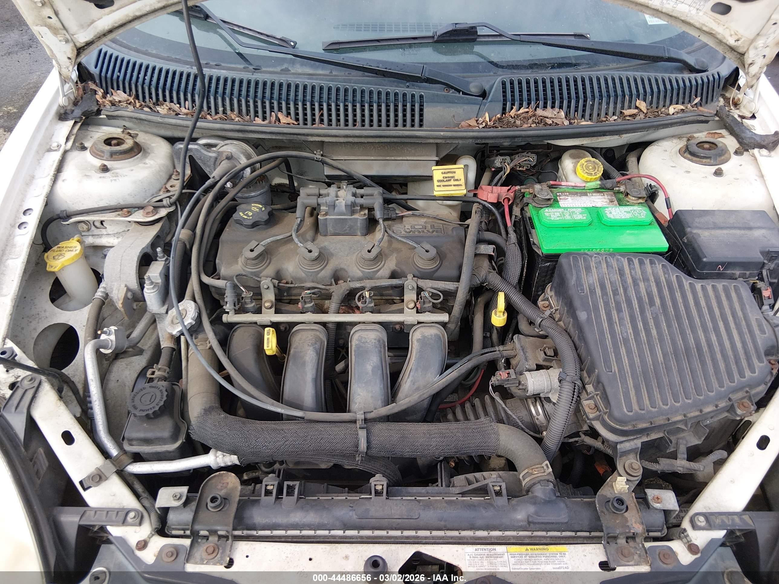 2004 Dodge Neon Sxt White vin: 1B3ES56C34D591813