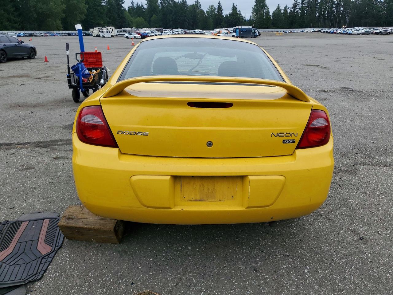 2003 Dodge Neon Sxt Желтый vin: 1B3ES56C43D125452
