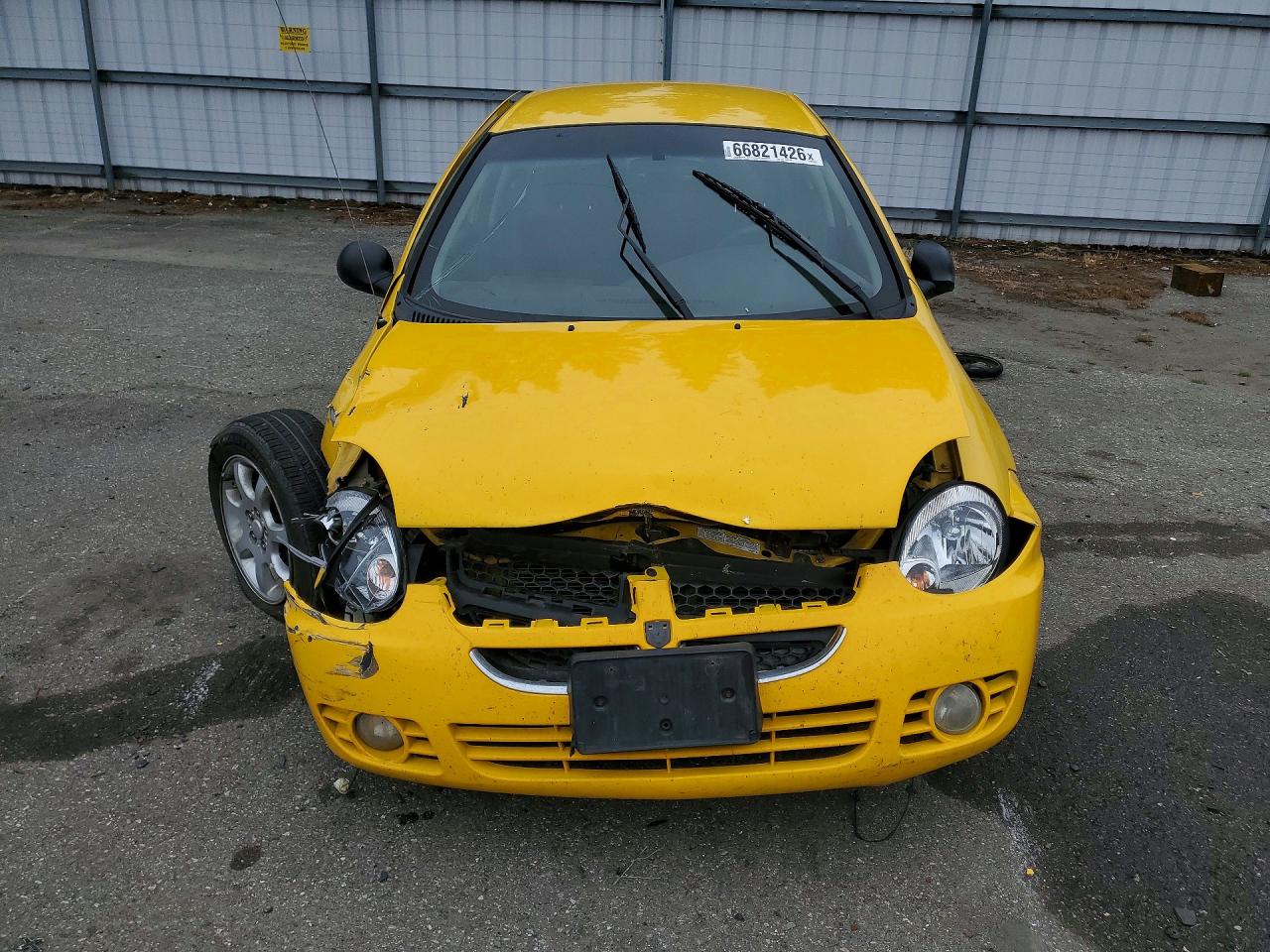 2003 Dodge Neon Sxt Желтый vin: 1B3ES56C43D125452