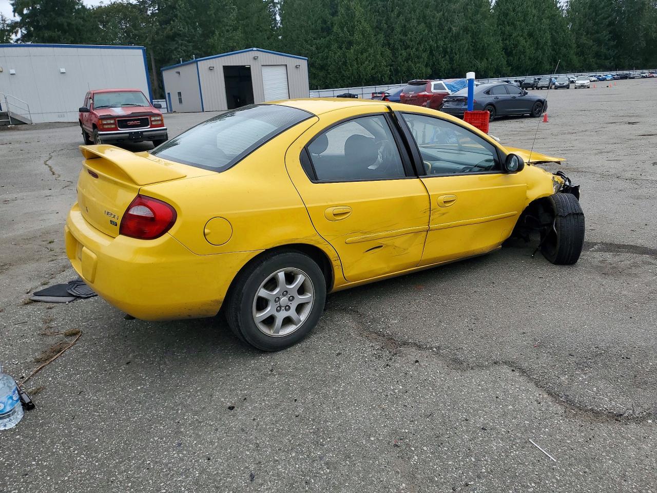 2003 Dodge Neon Sxt Желтый vin: 1B3ES56C43D125452