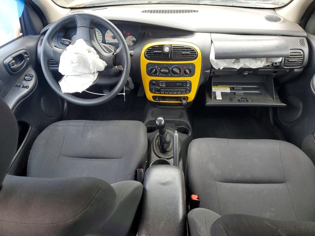 2003 Dodge Neon Sxt Желтый vin: 1B3ES56C43D125452