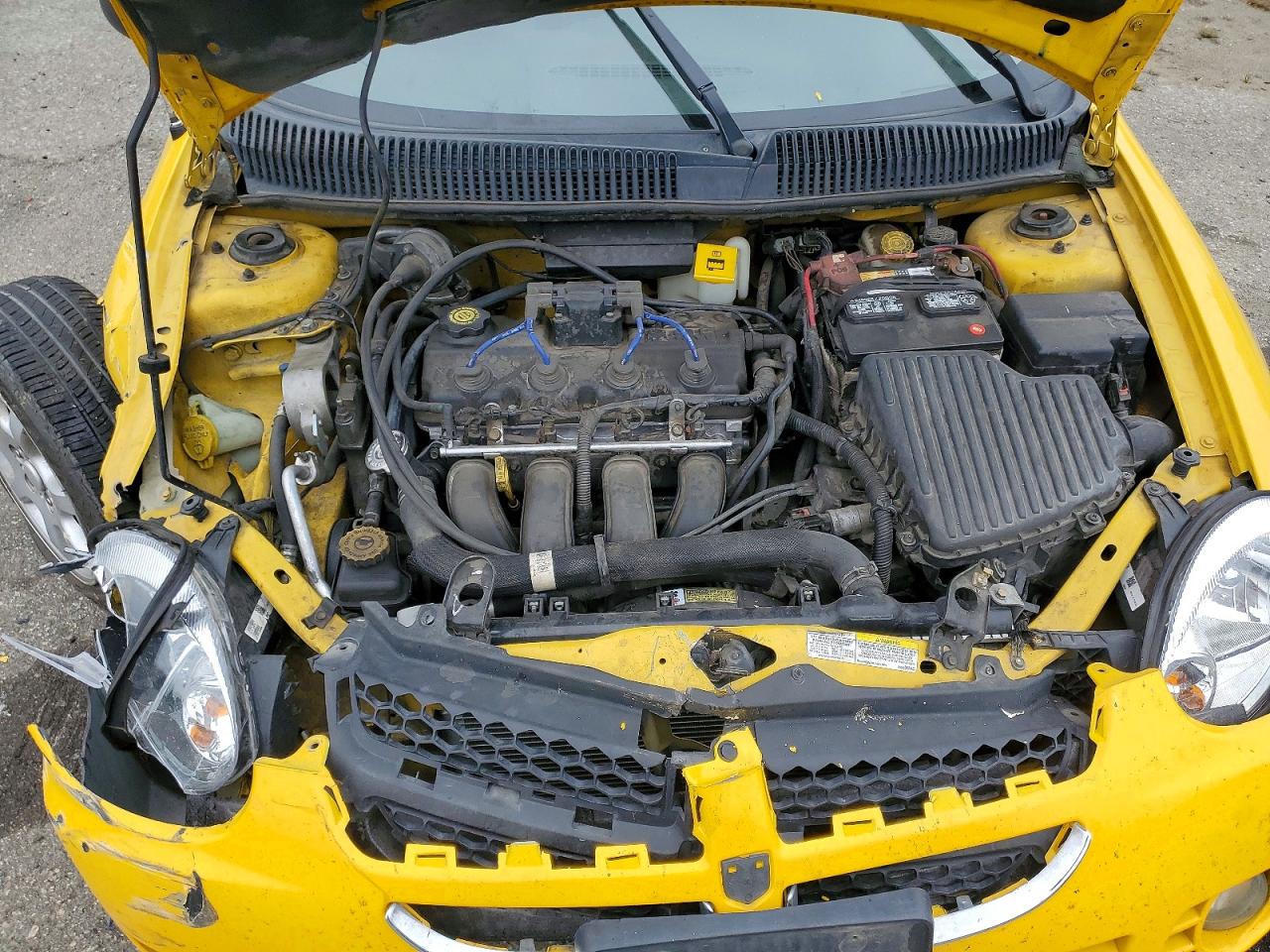 2003 Dodge Neon Sxt Желтый vin: 1B3ES56C43D125452