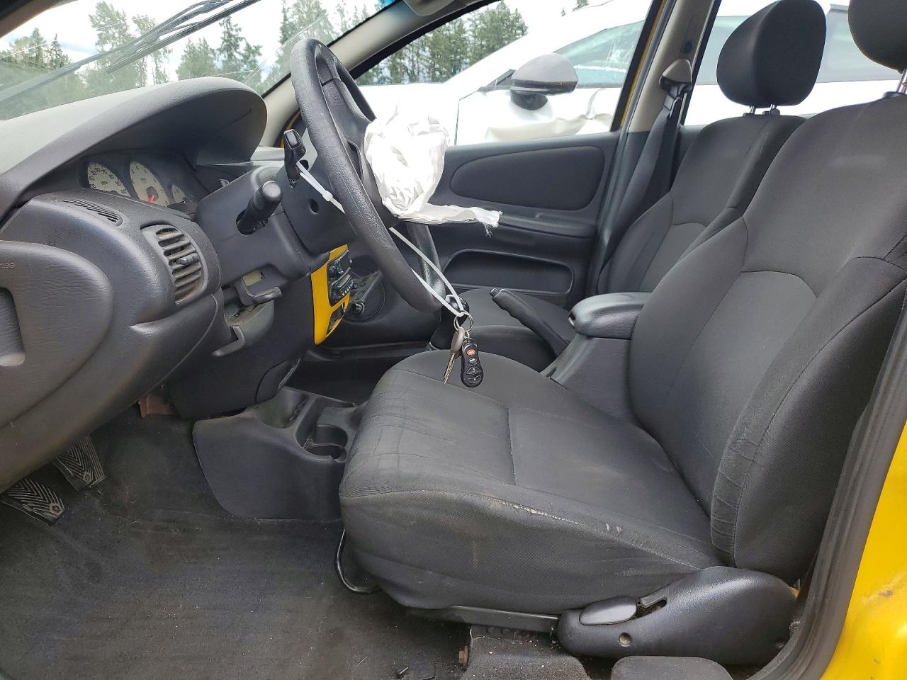 2003 Dodge Neon Sxt Желтый vin: 1B3ES56C43D125452