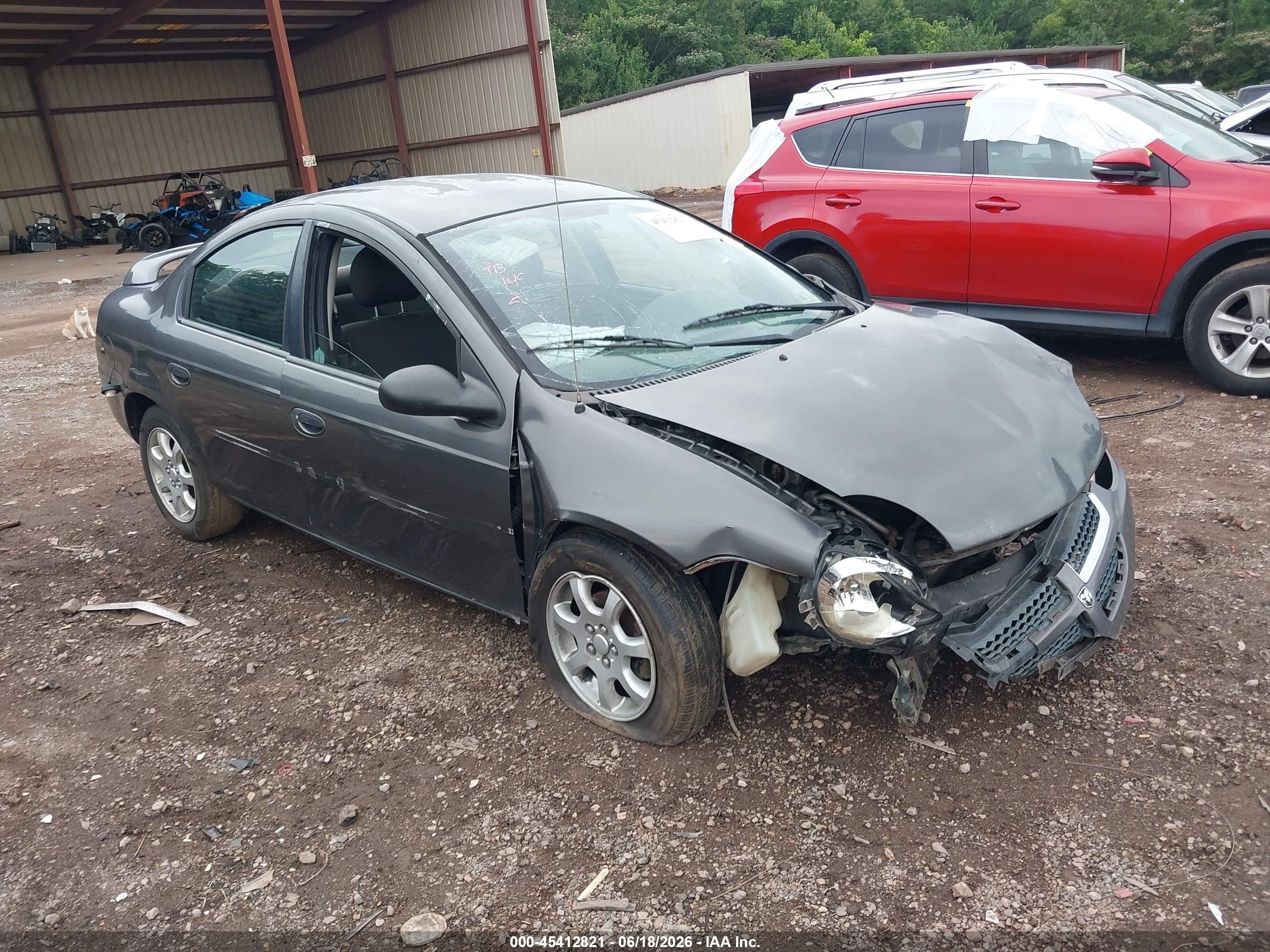 2004 Dodge Neon Sxt Gray vin: 1B3ES56C44D564250